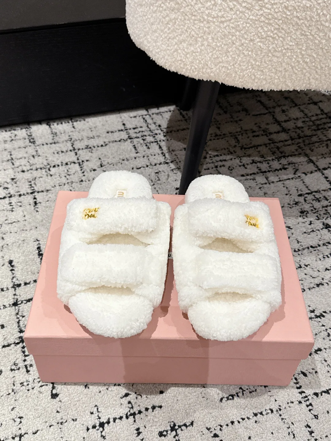 Тапочки Женские Miu Miu 444718