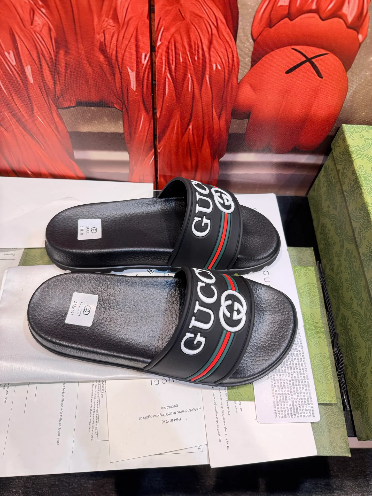Шлепанцы Женские Gucci 10199410