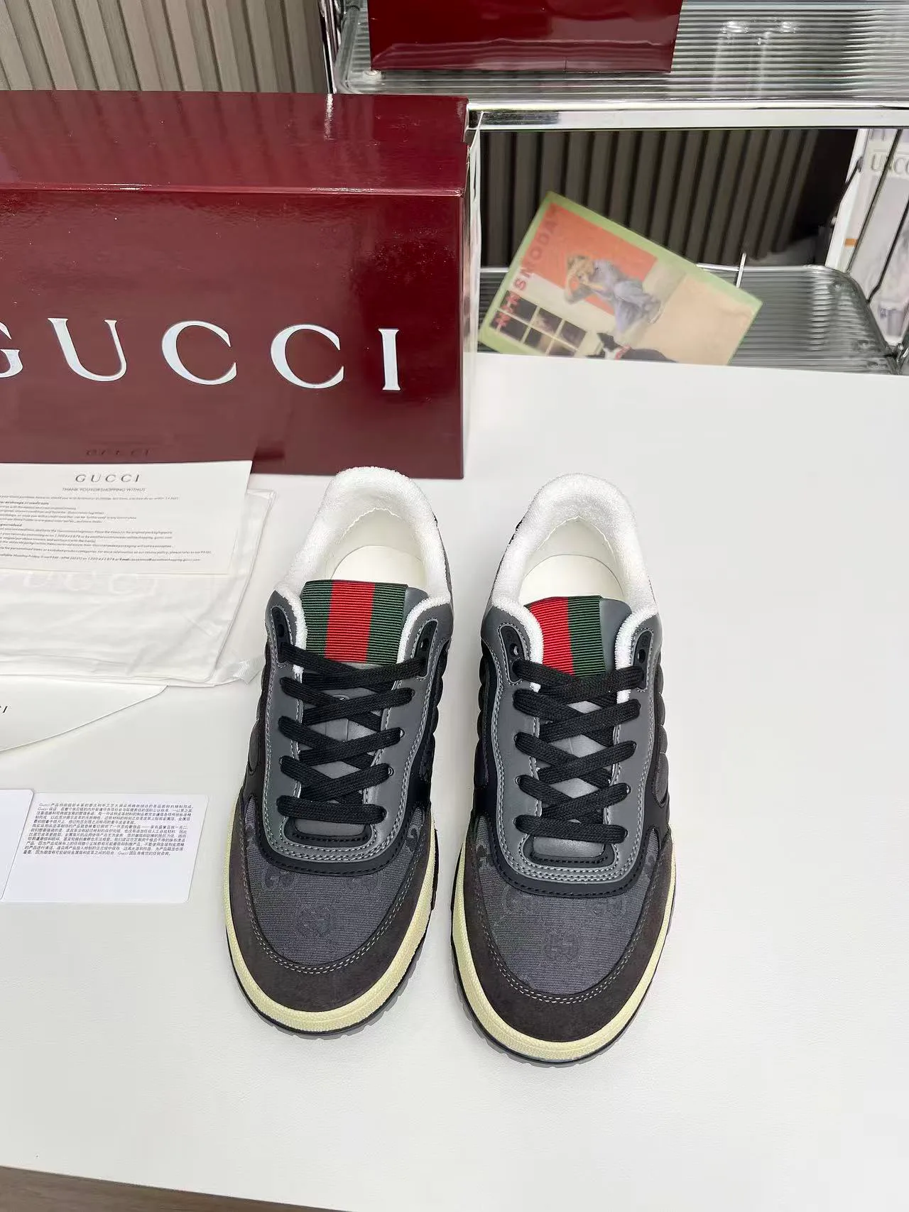 Кроссовки Мужские Gucci 17620420