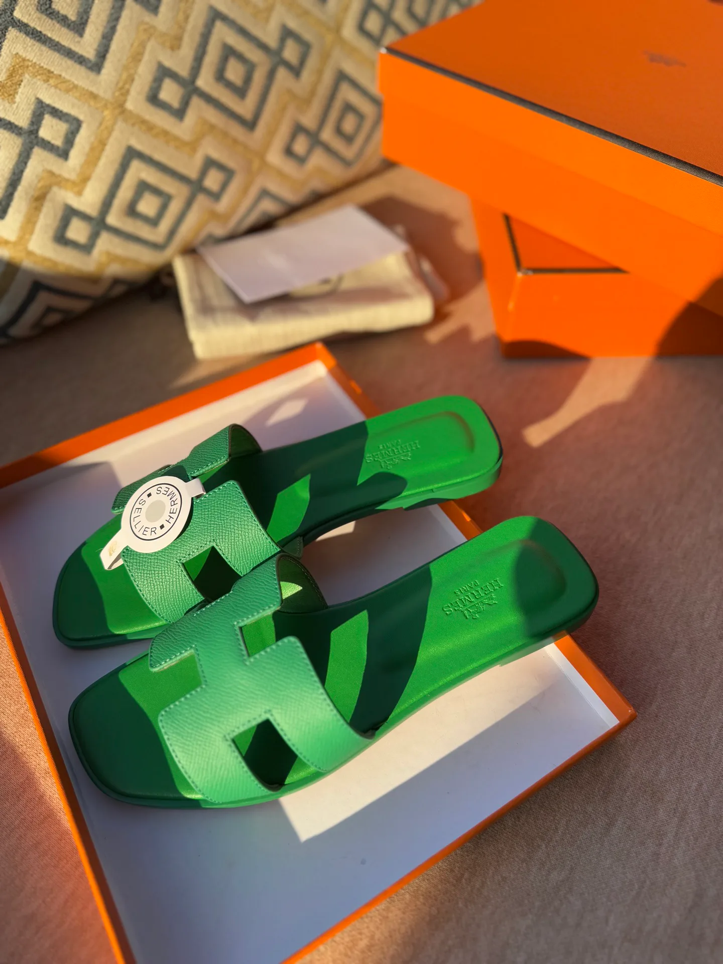 Шлепанцы Женские Hermes 12622616