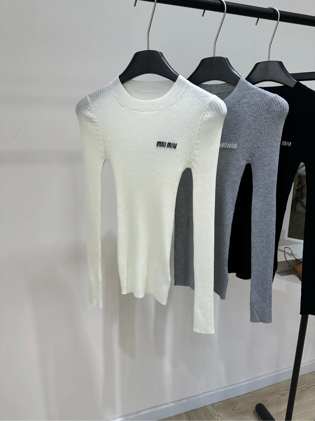 Лонгсливы Мужские Miu Miu 339542