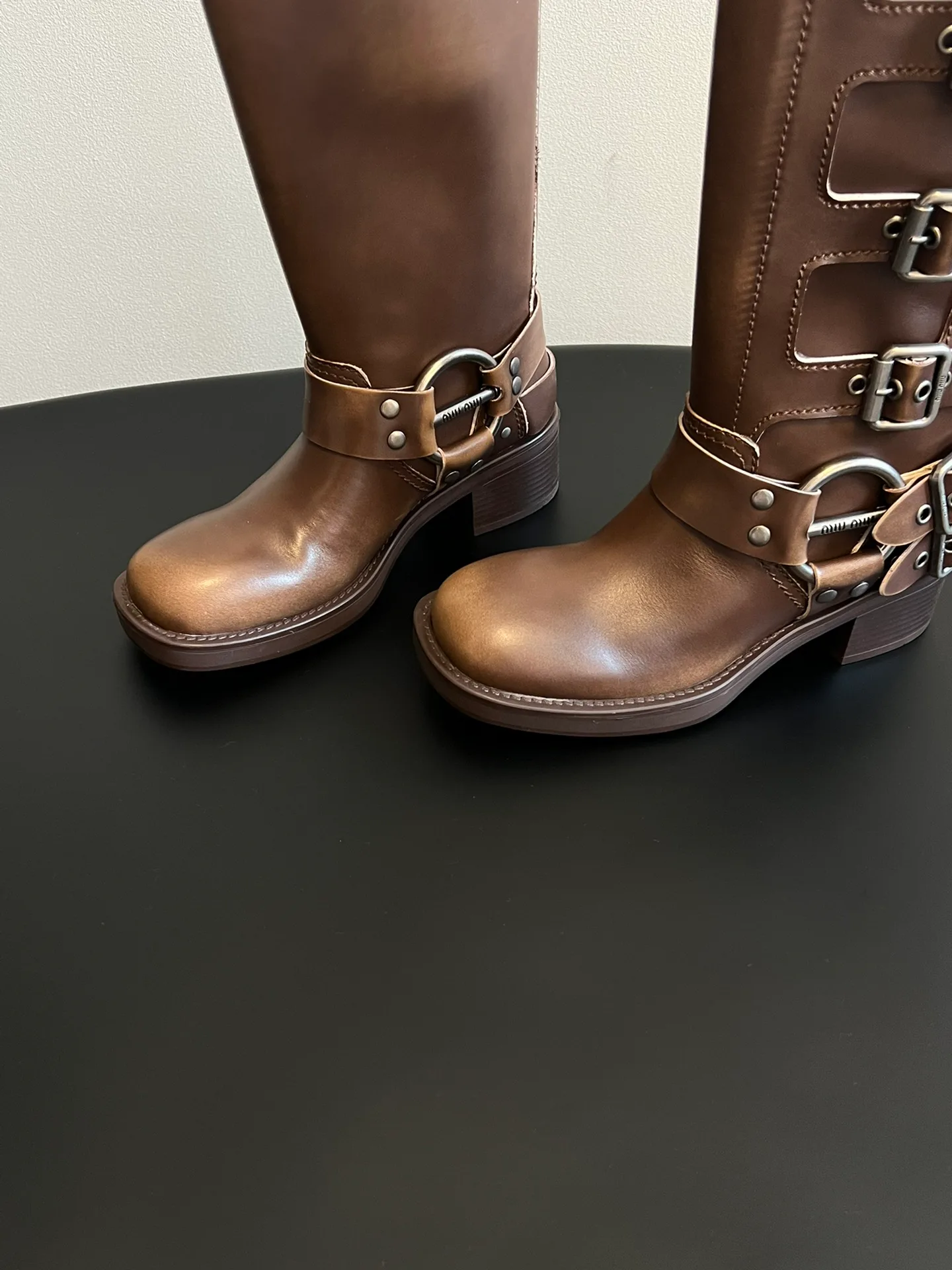 Сапоги Женские Miu Miu 18137421
