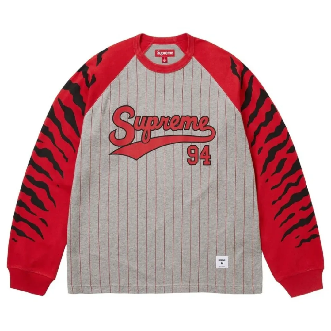 Лонгсливы Мужские Supreme 15043947