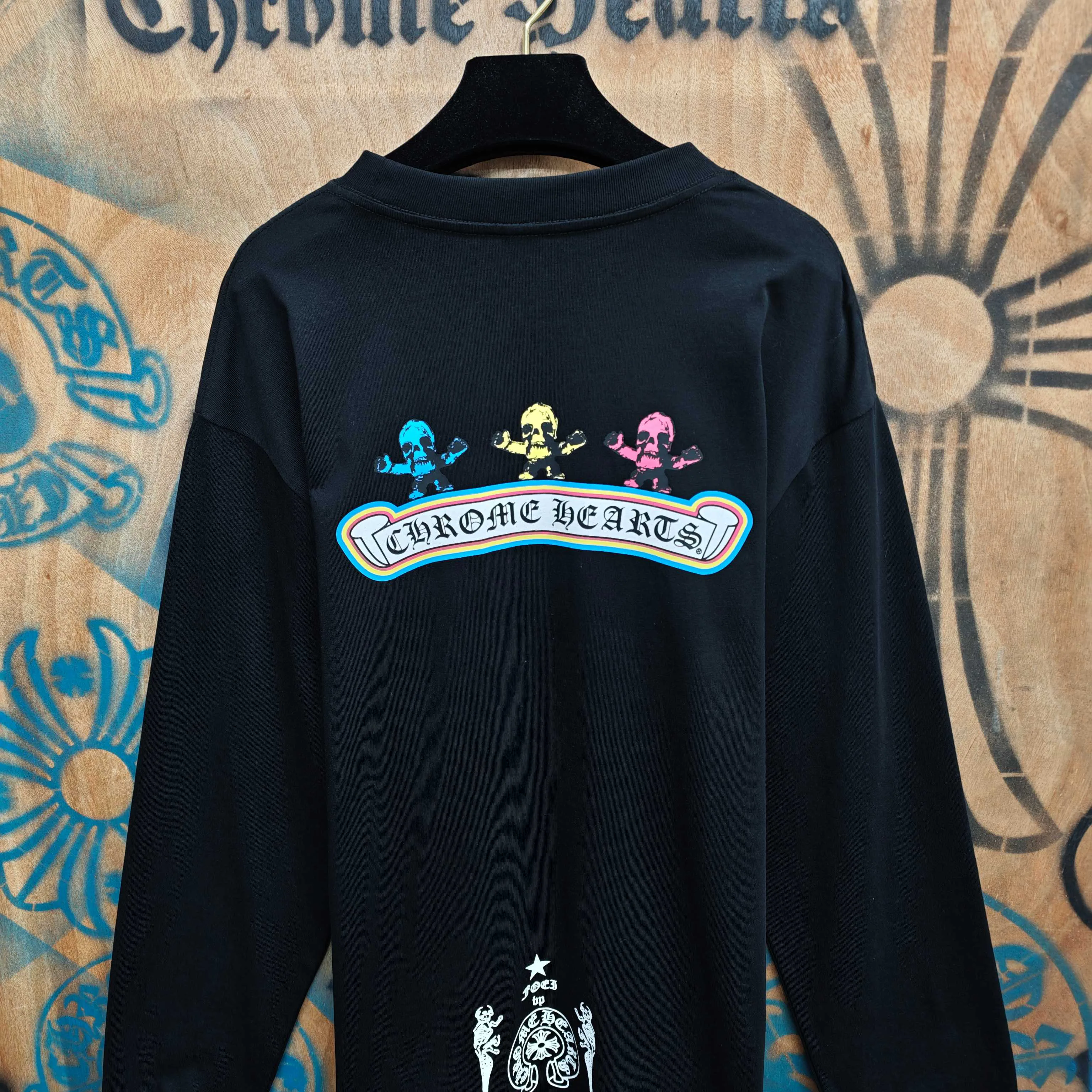 Лонгсливы Мужские Chrome Hearts 11808775