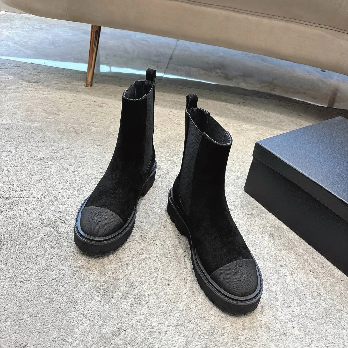 Ботинки Женские Chanel 462785