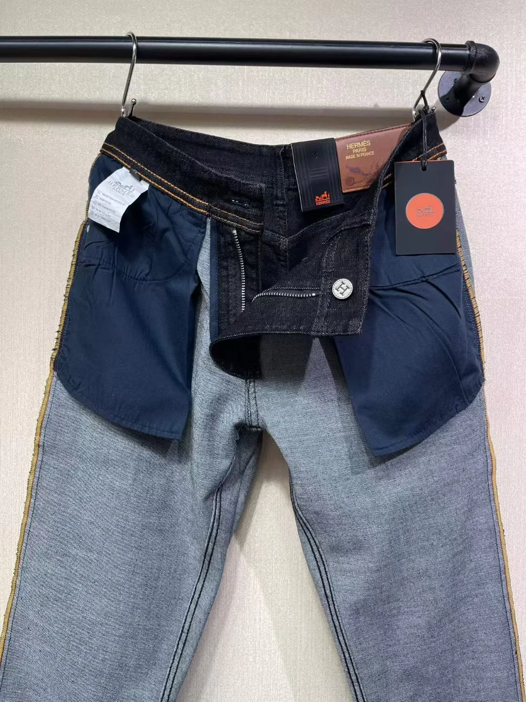 Джинсы Мужские Hermes 4890393