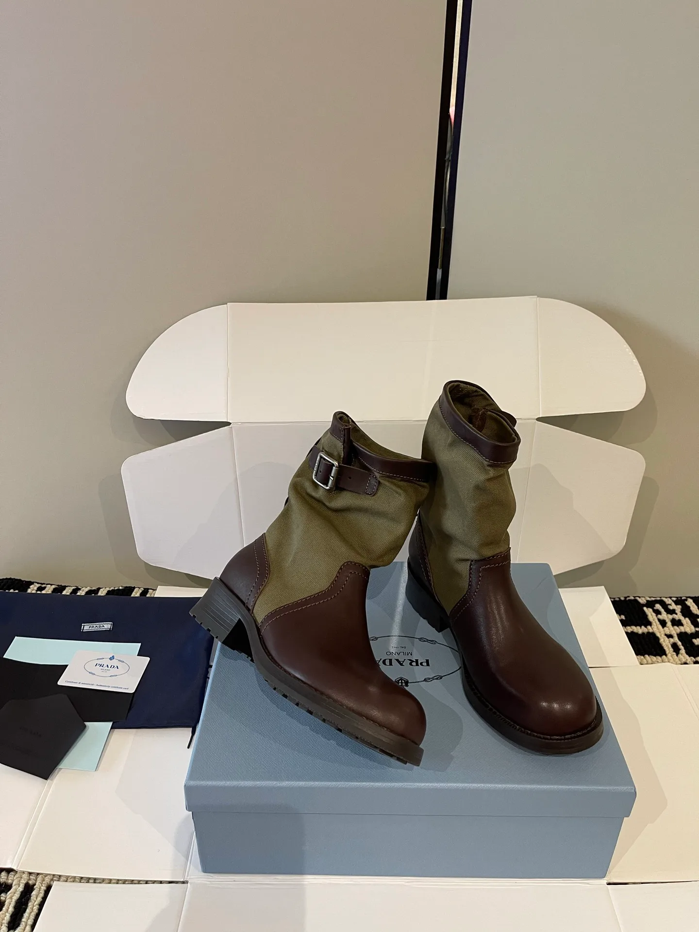 Ботинки Женские Prada 18283618