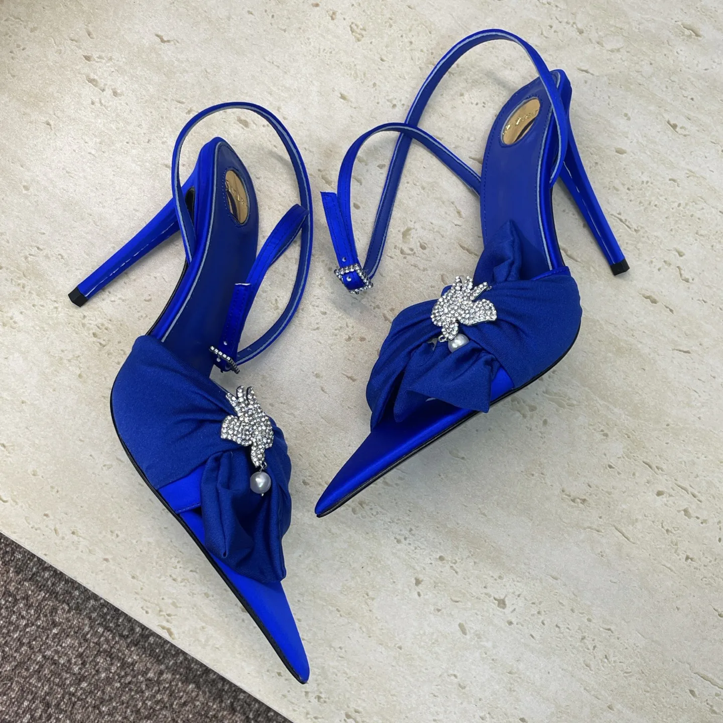 Босоножки Женские Saint Laurent 3009073