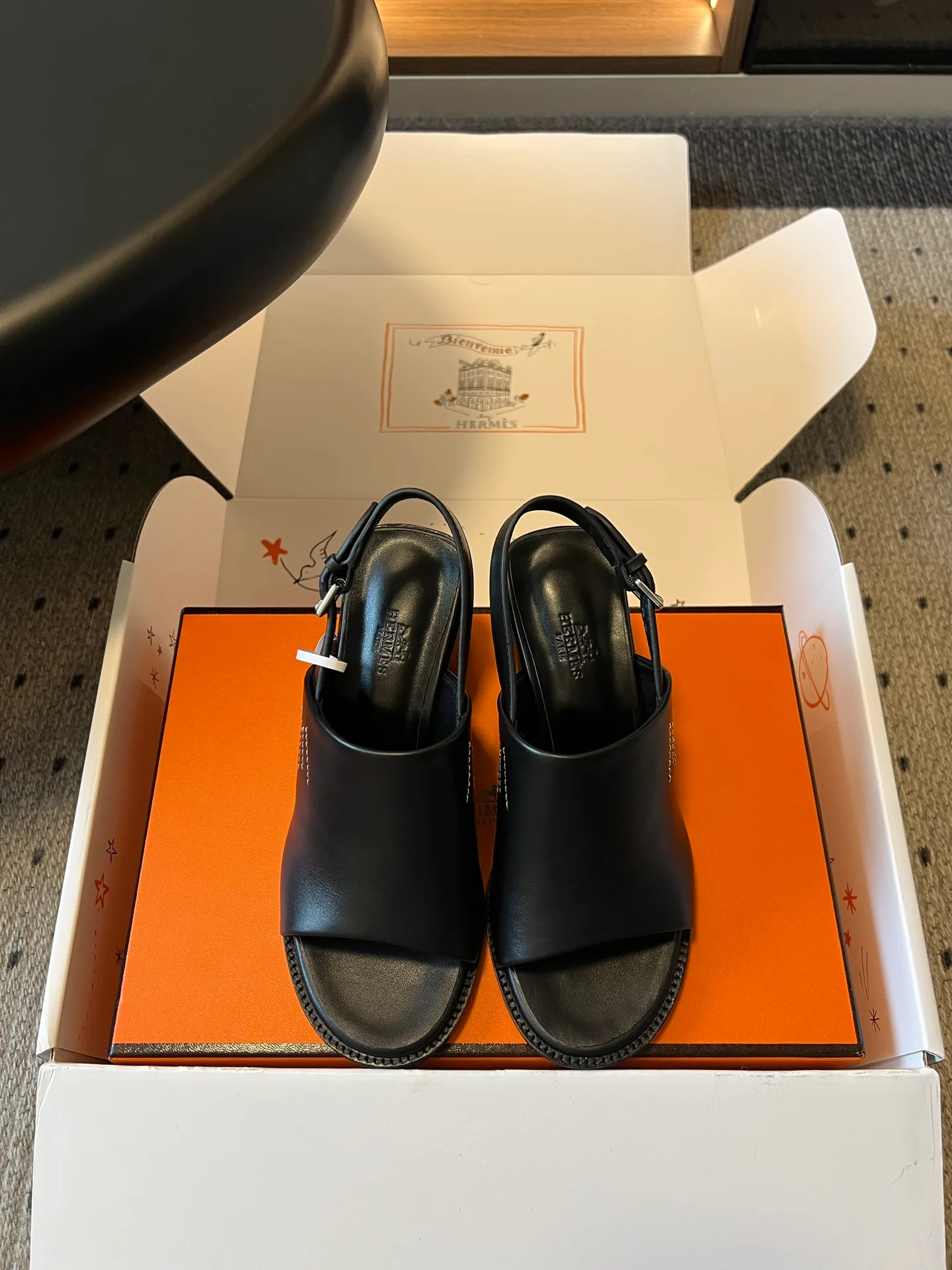 Босоножки Женские Hermes 14622784