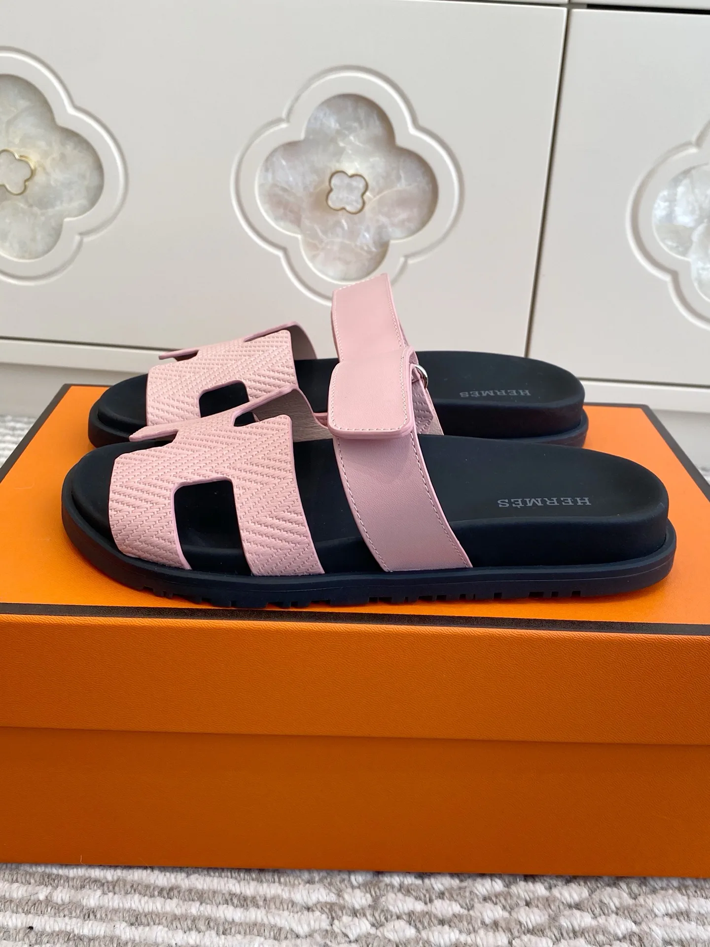 Шлепанцы Женские Hermes 1717027