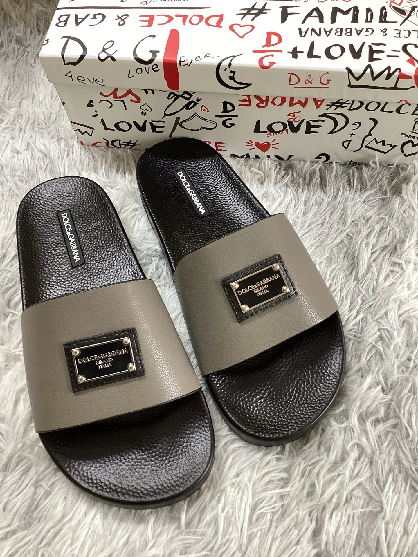 Шлепанцы Мужские Dolce & Gabbana 236103