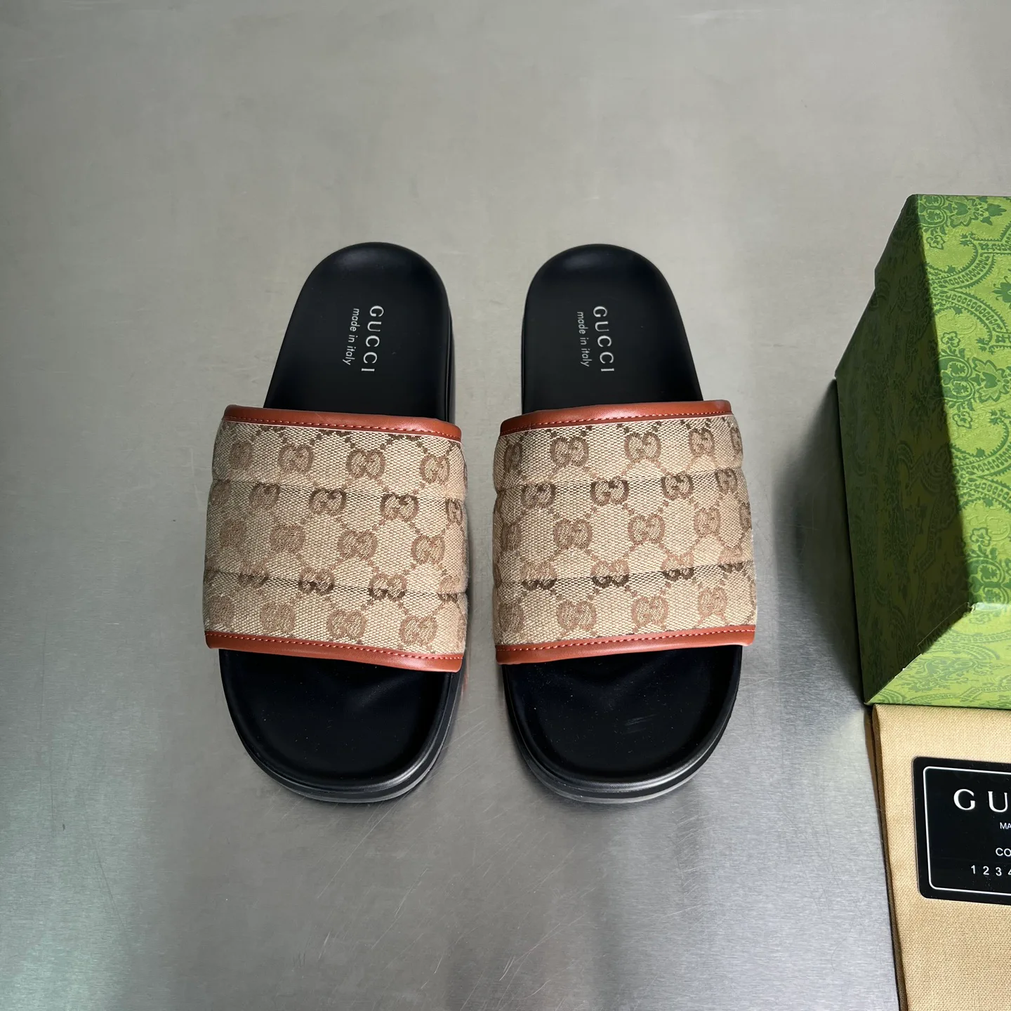 Шлепанцы Женские Gucci 32730