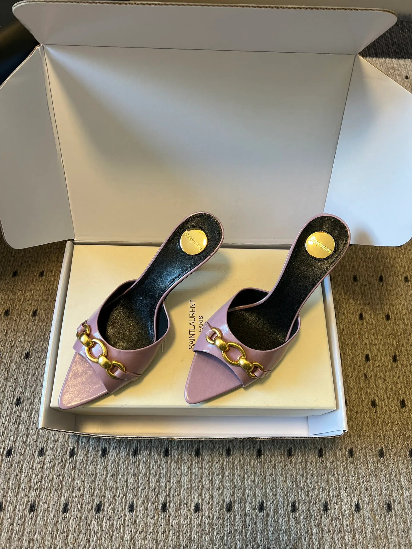 Босоножки Женские Saint Laurent 11129312