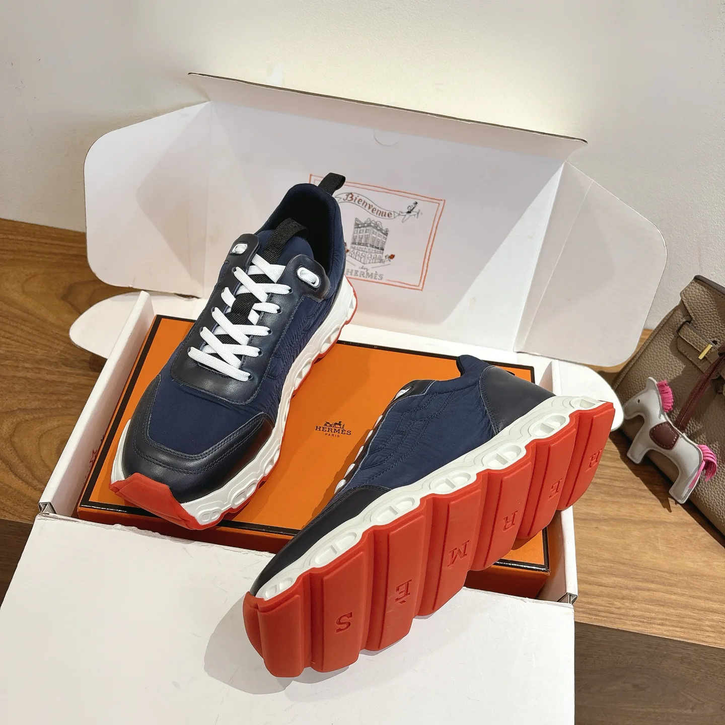 Кроссовки Мужские Hermes 732176