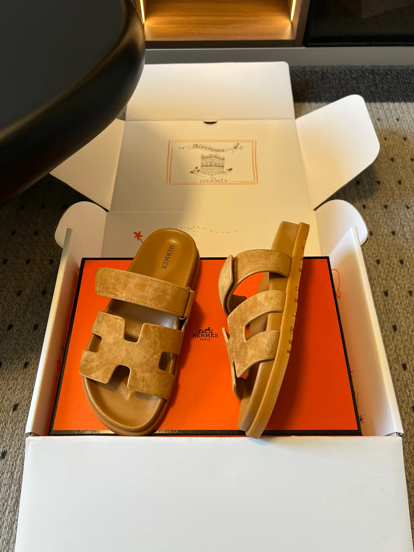 Шлепанцы Женские Hermes 12777608