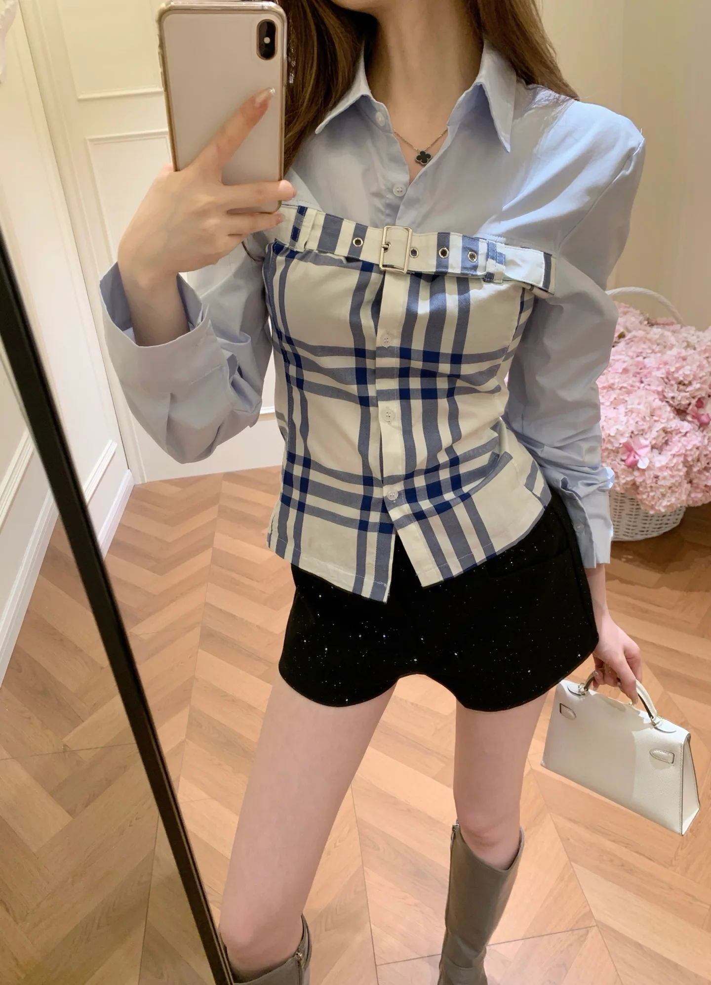 Рубашки Женские Burberry 17988210