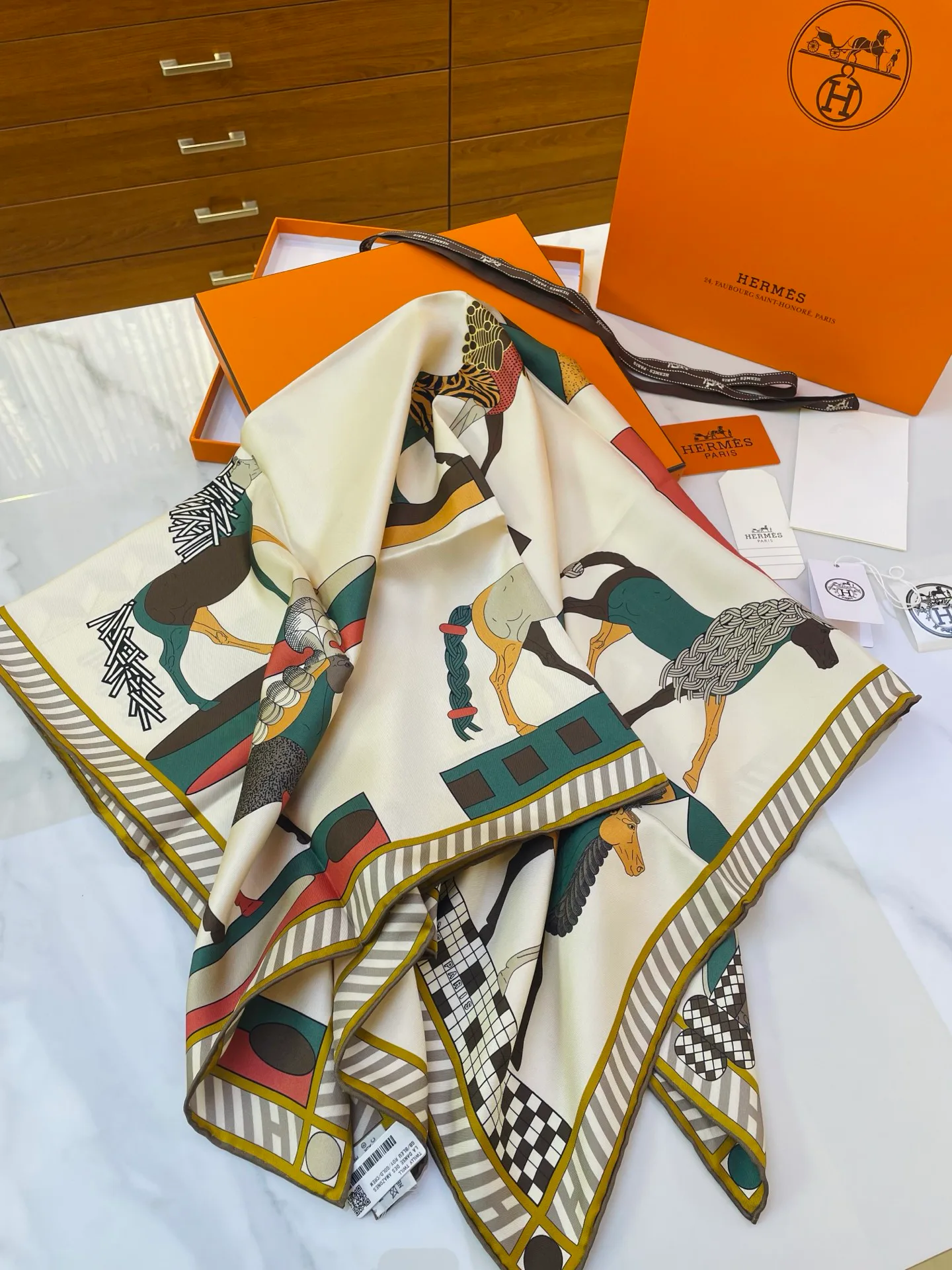 Шарфы Hermes 899677