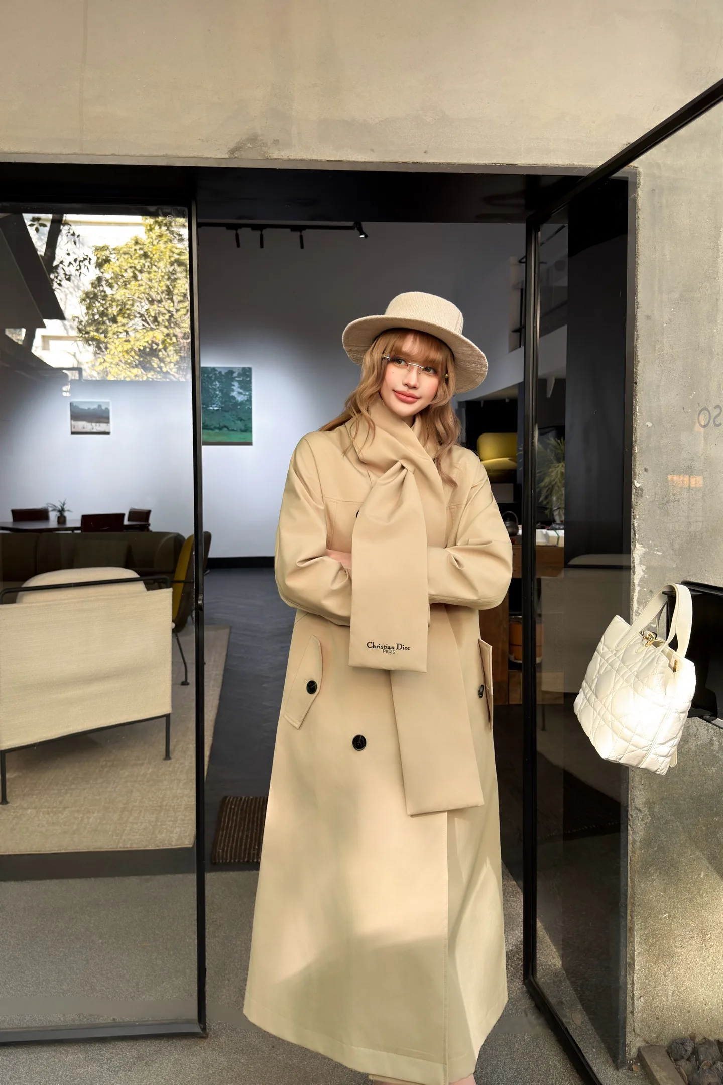 Пальто Женские Christian Dior 4631448