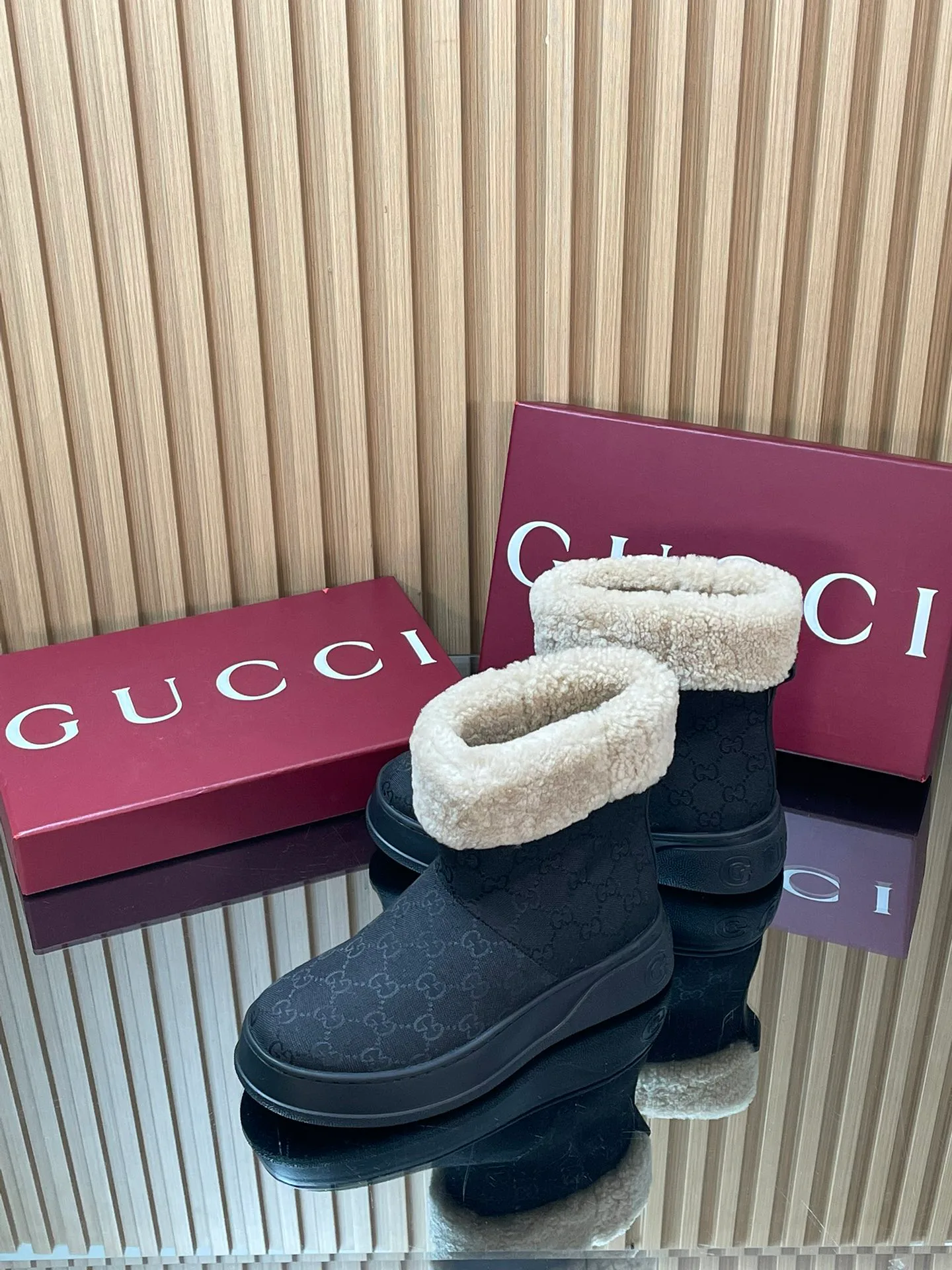 Угги Женские Gucci 575213