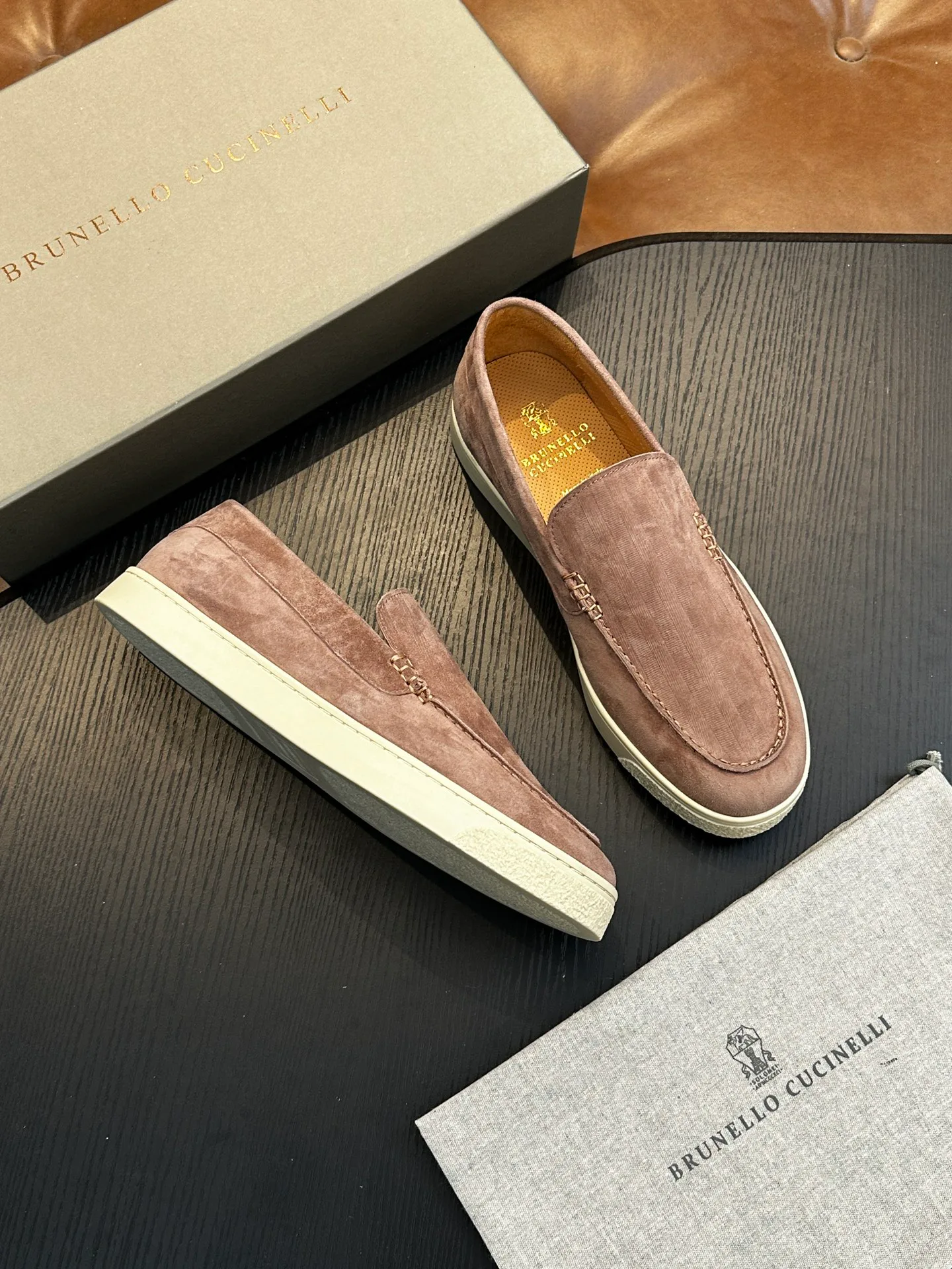 Лоферы И Туфли Мужские Brunello Cucinelli 10490050