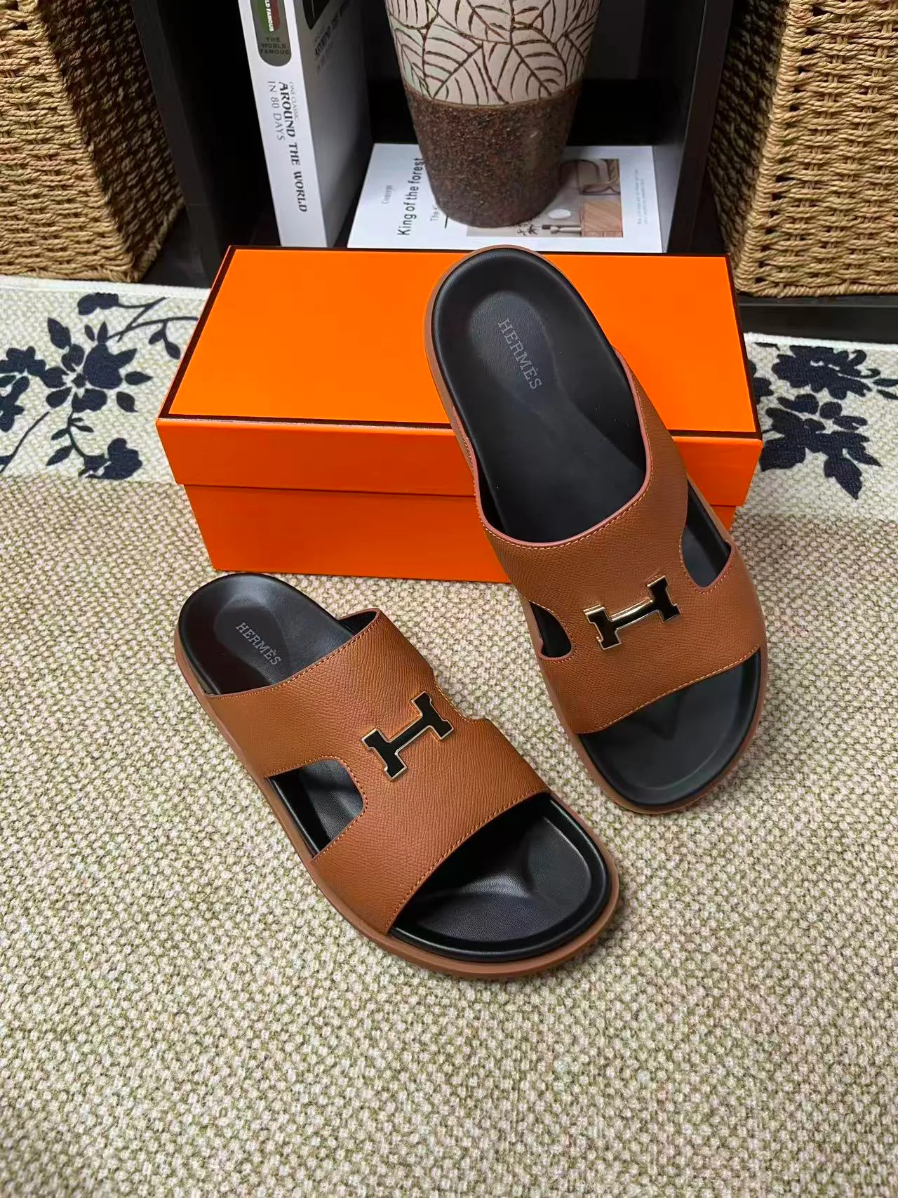 Шлепанцы Женские Hermes 9801491