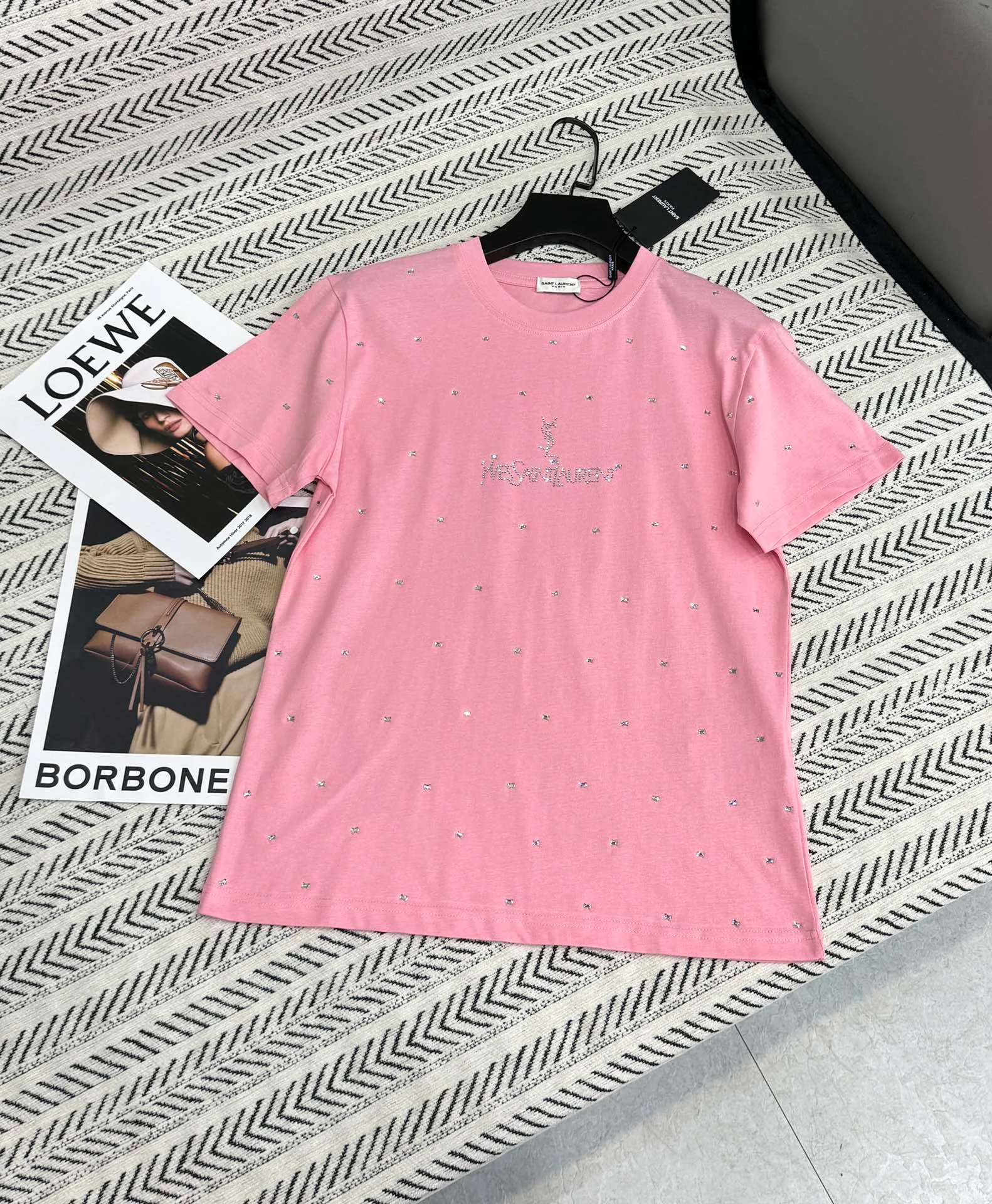 Футболки Женские Saint Laurent 8610