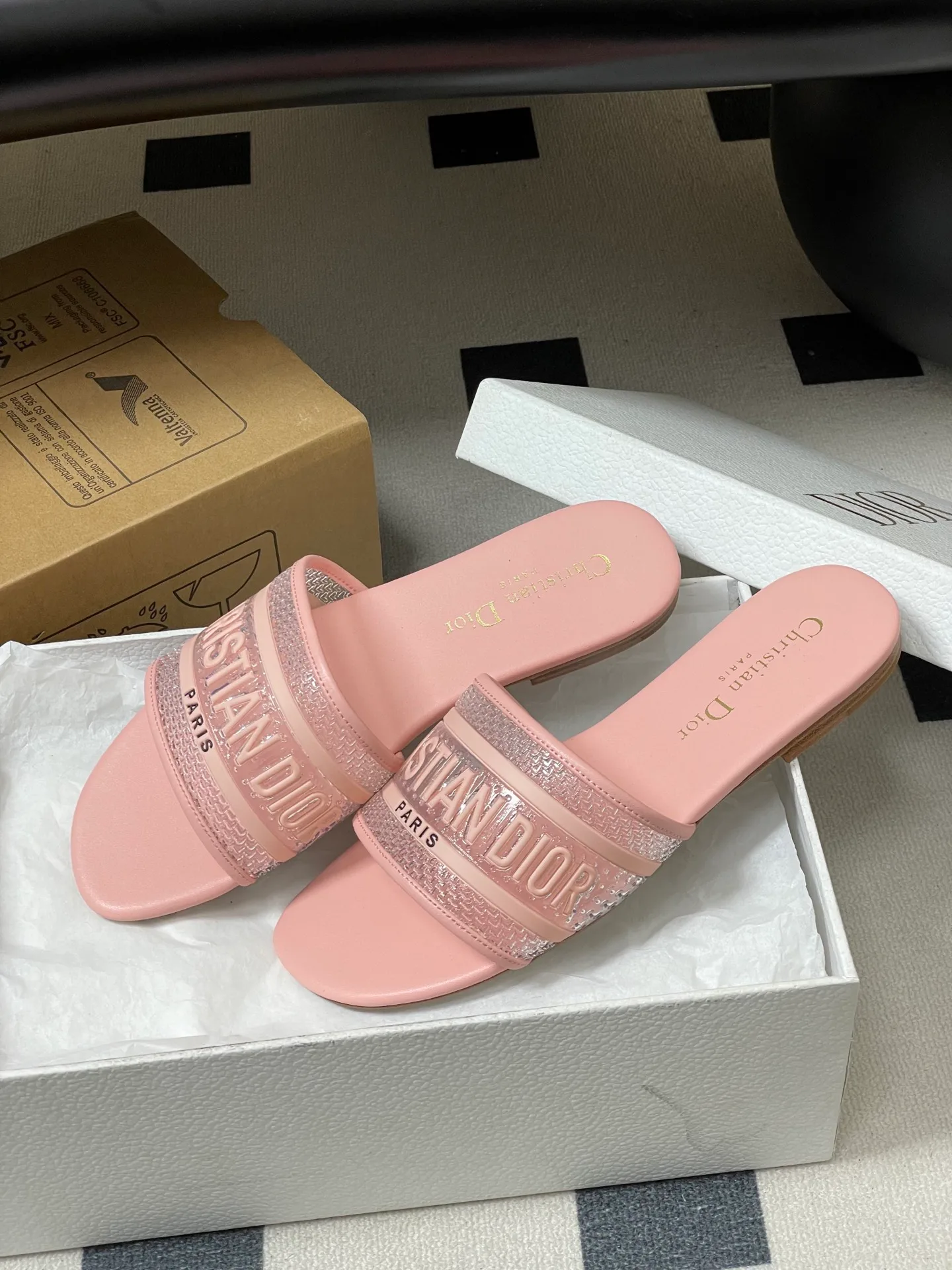 Шлепанцы Женские Christian Dior 12810894