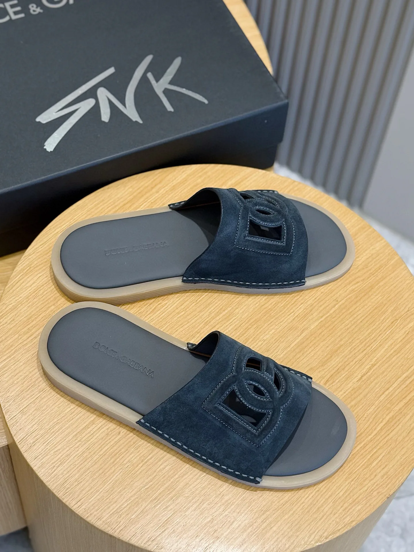 Шлепанцы Мужские Dolce & Gabbana 12768615