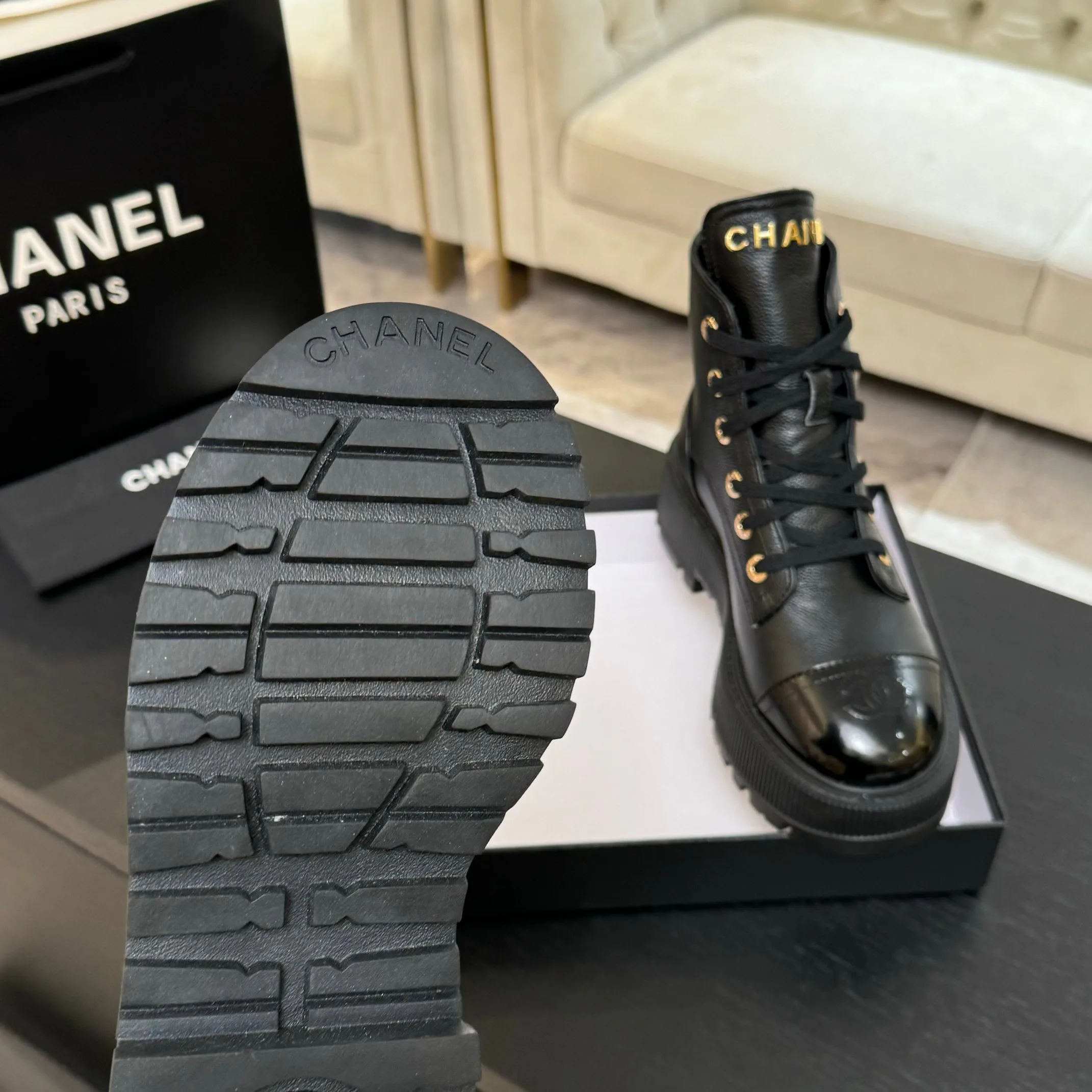 Ботинки Женские Chanel 137081