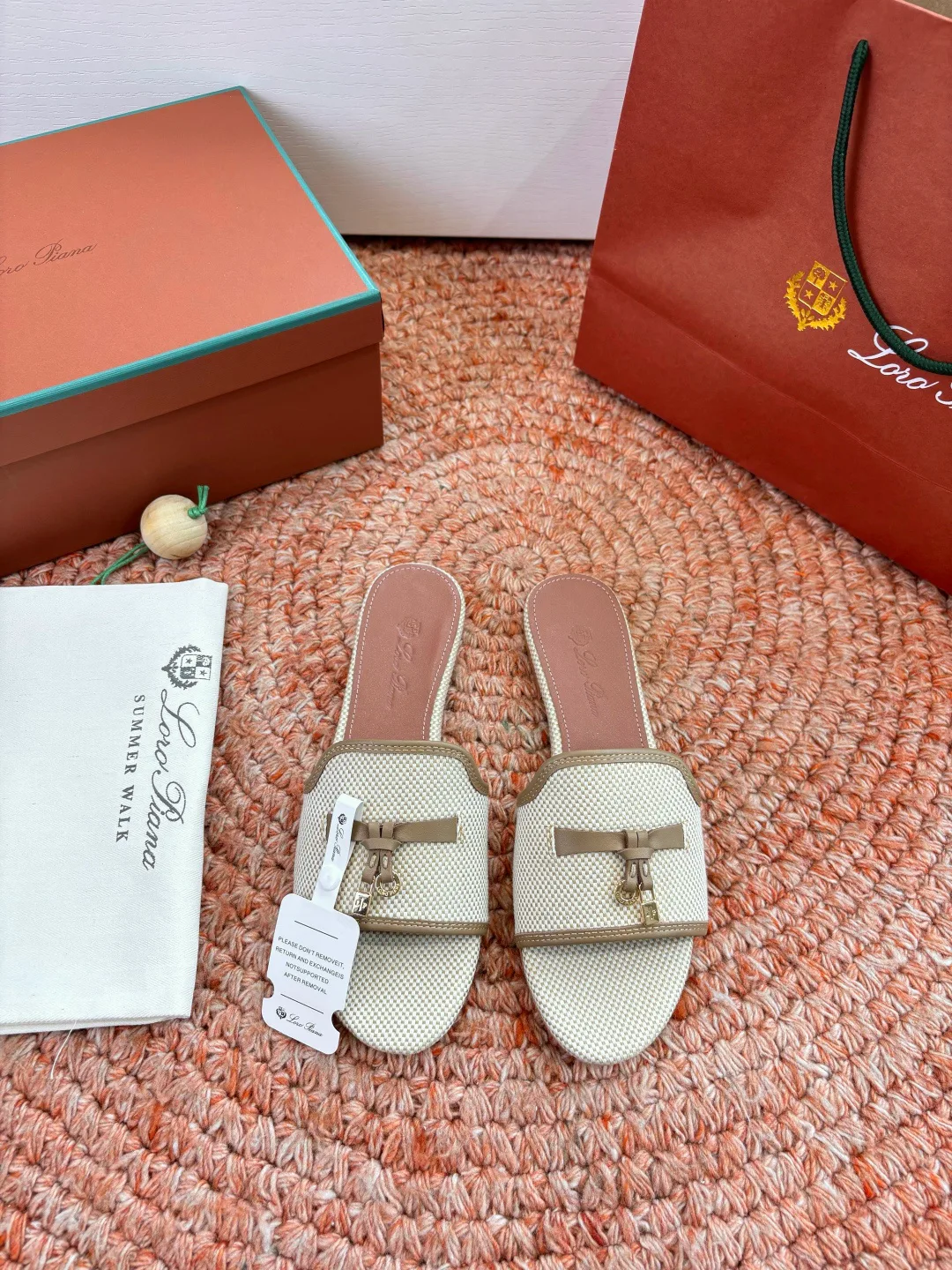 Шлепанцы Женские Loro Piana 11745825