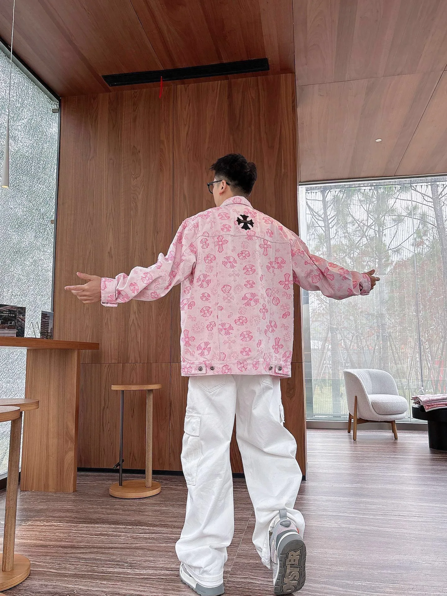 Куртки И Пуховики Мужские Chrome Hearts 928648