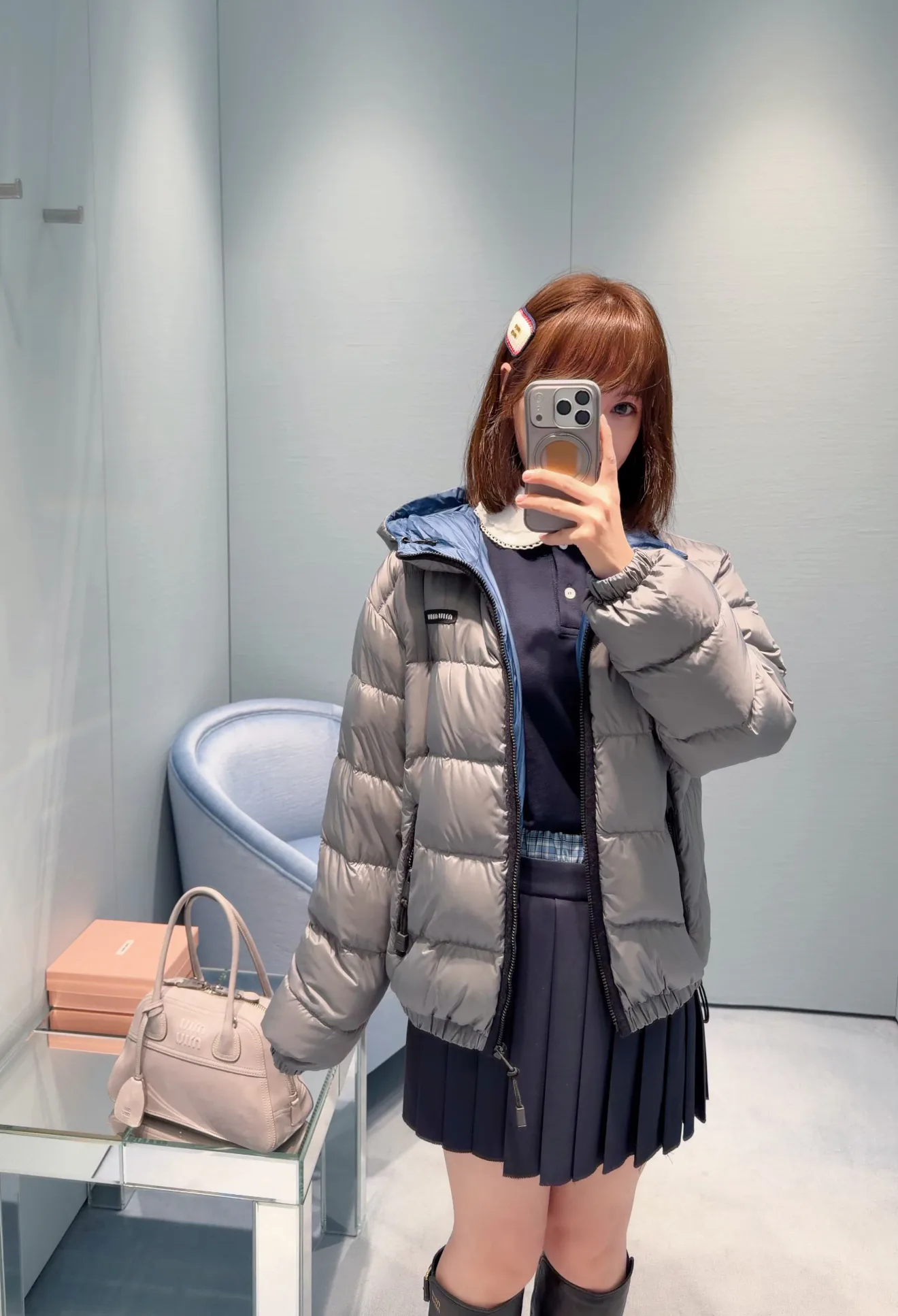 Куртки И Пуховики Женские Miu Miu 17732308