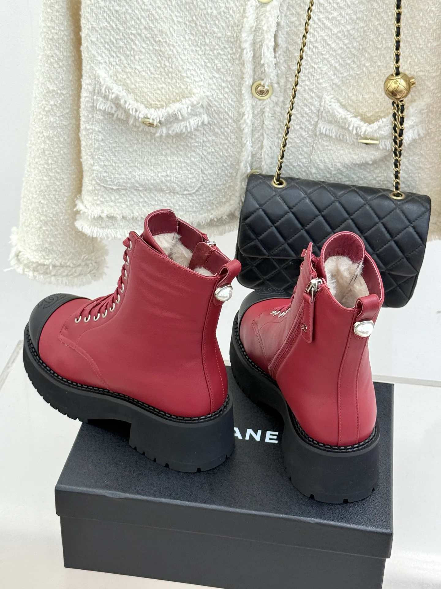 Ботинки Женские Chanel 19780078