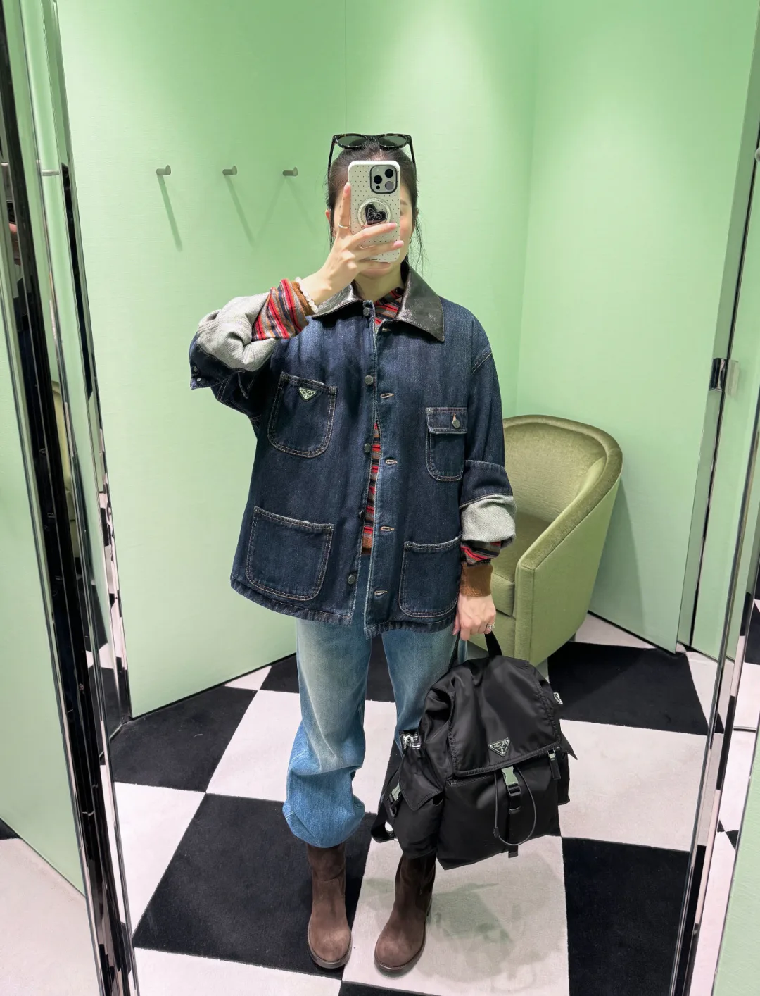 Куртки И Пуховики Женские Prada 19053525