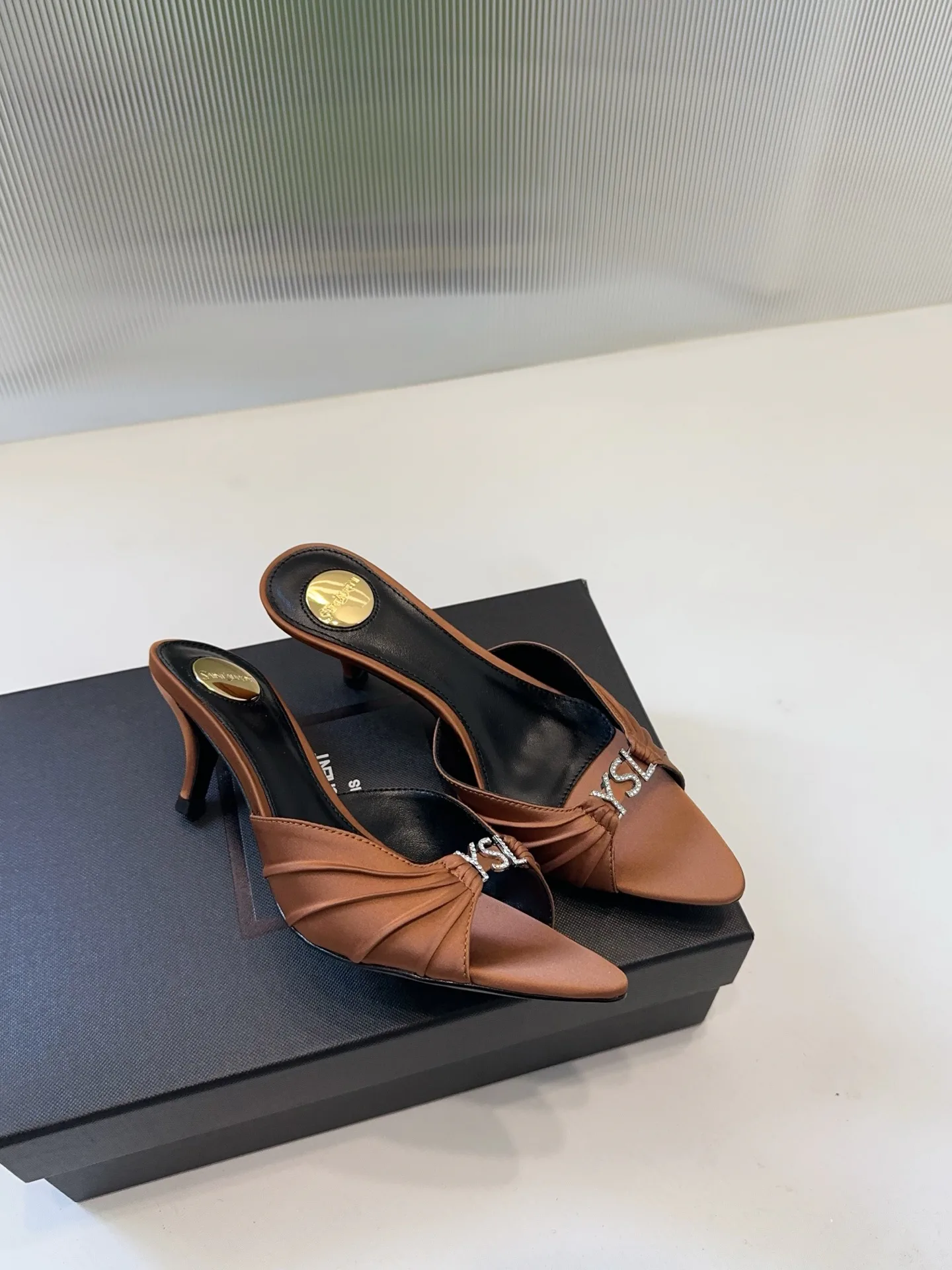 Мюли И Сабо Женские Saint Laurent 13339161