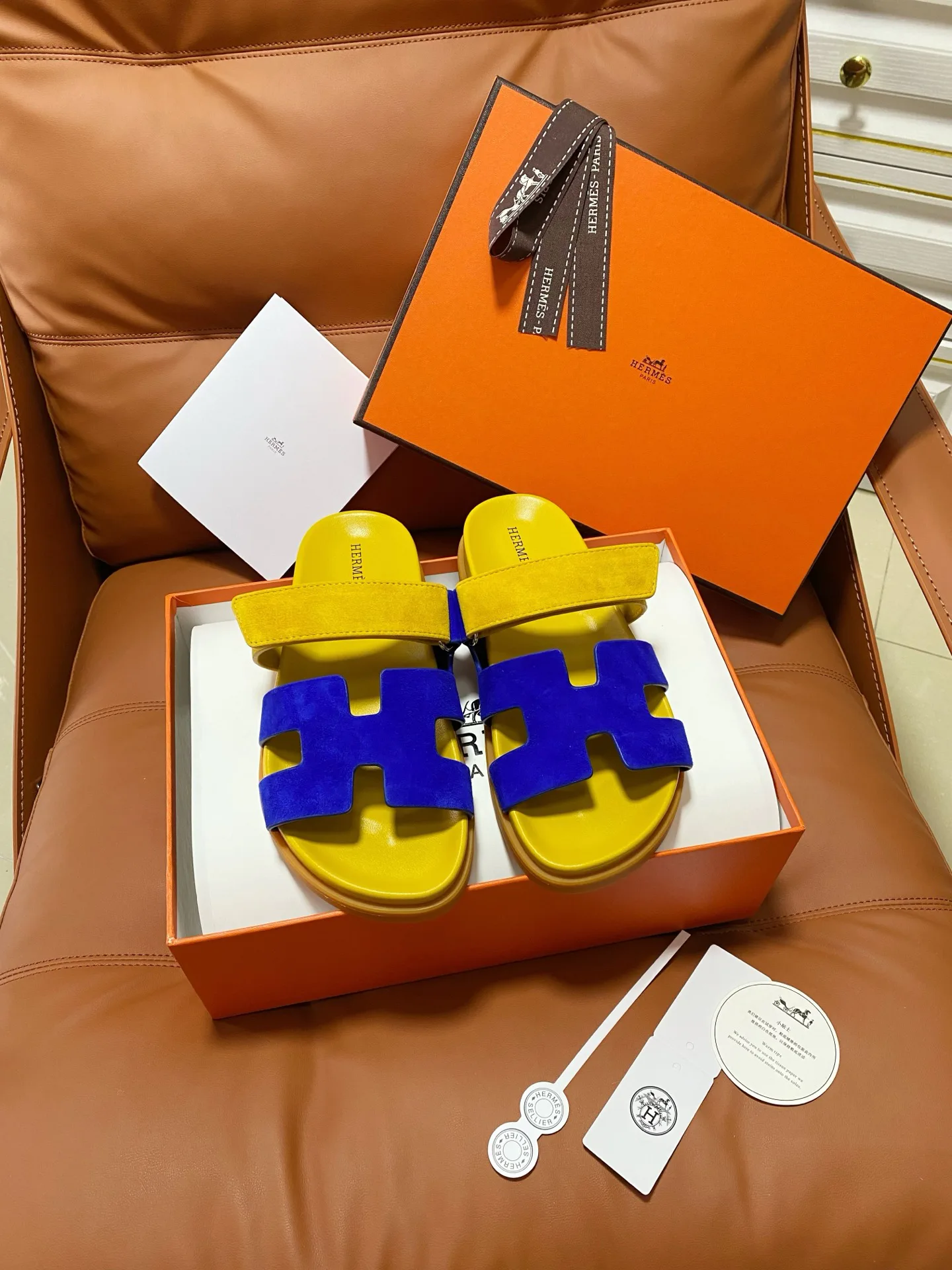 Шлепанцы Женские Hermes 11241523
