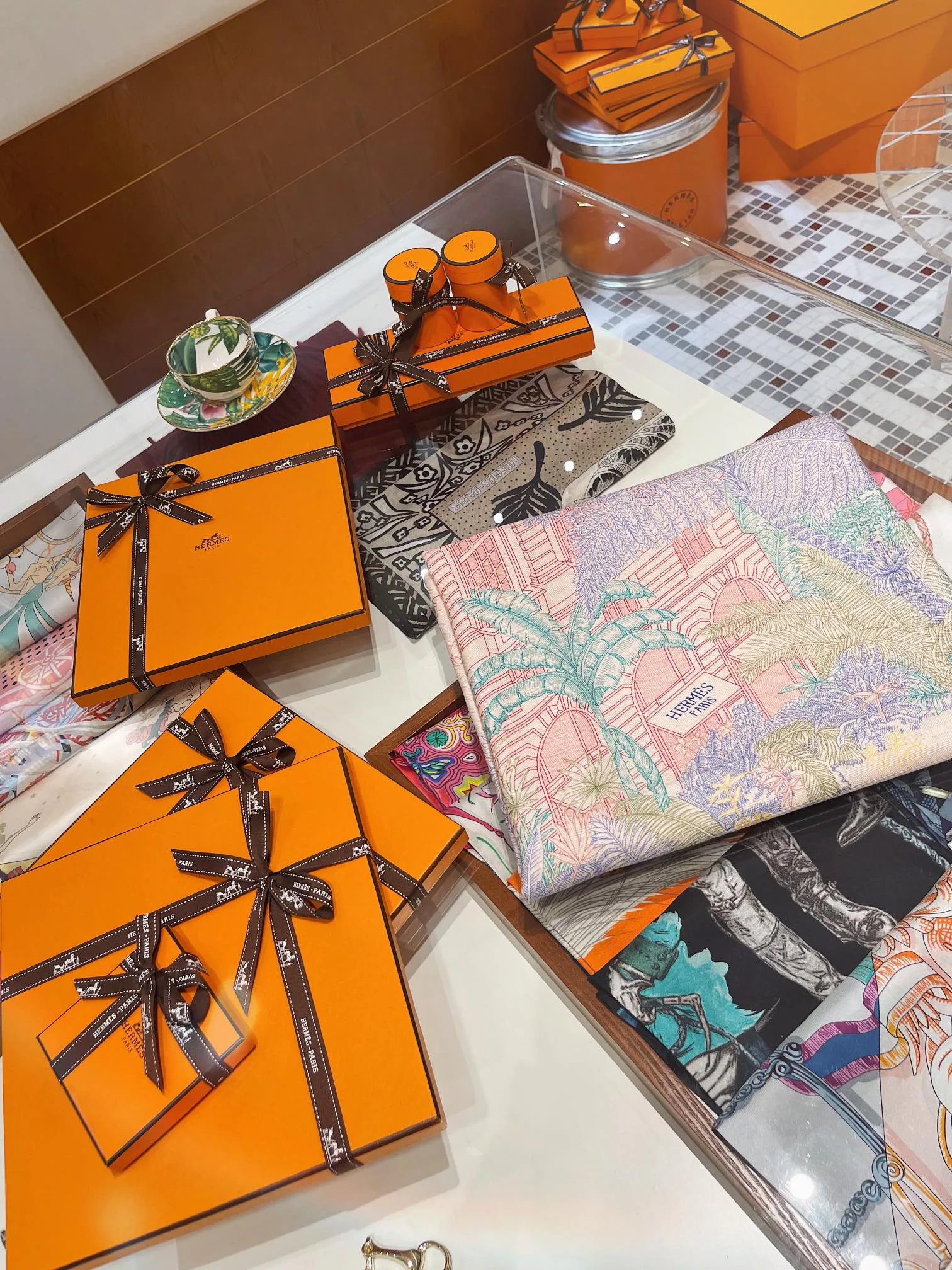 Шарфы Hermes 251453