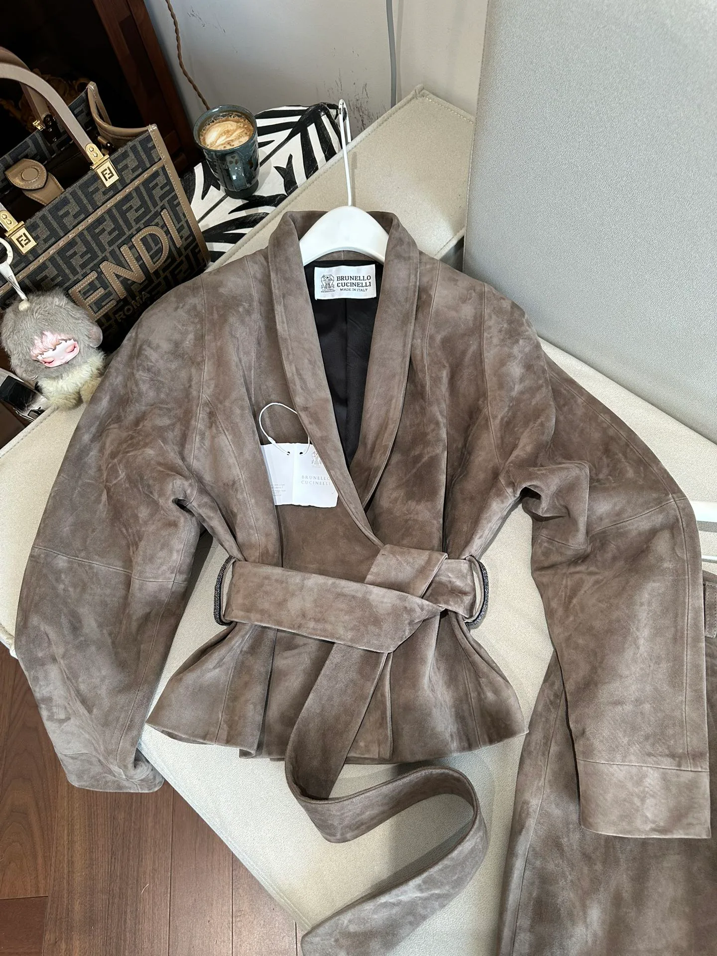 Кожаные Куртки И Дублёнки Женские Brunello Cucinelli 1626806