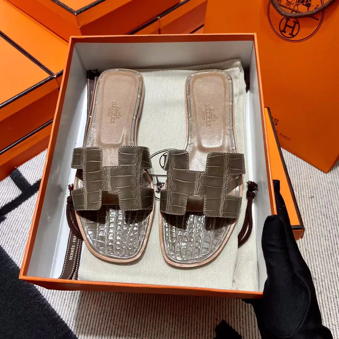 Шлепанцы Женские Hermes 4340615