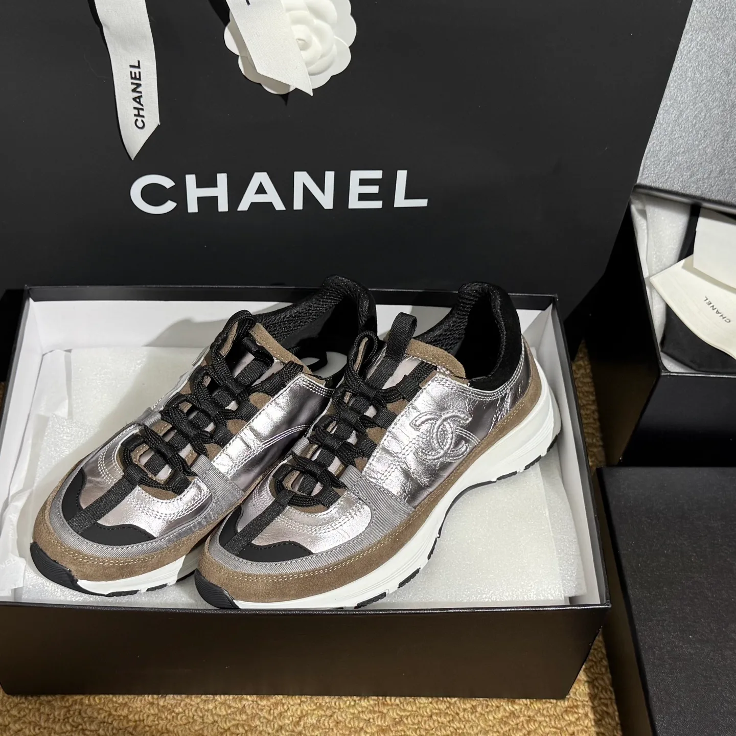 Кроссовки Женские Chanel 1769829