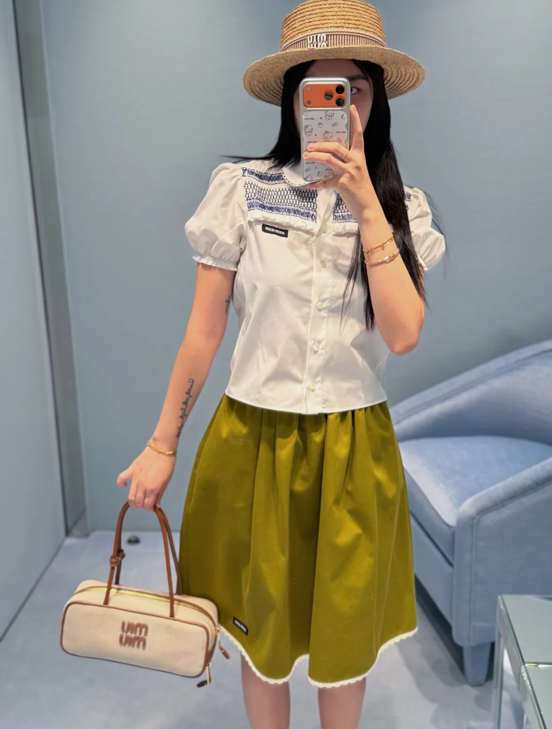 Рубашки Женские Miu Miu 17540836