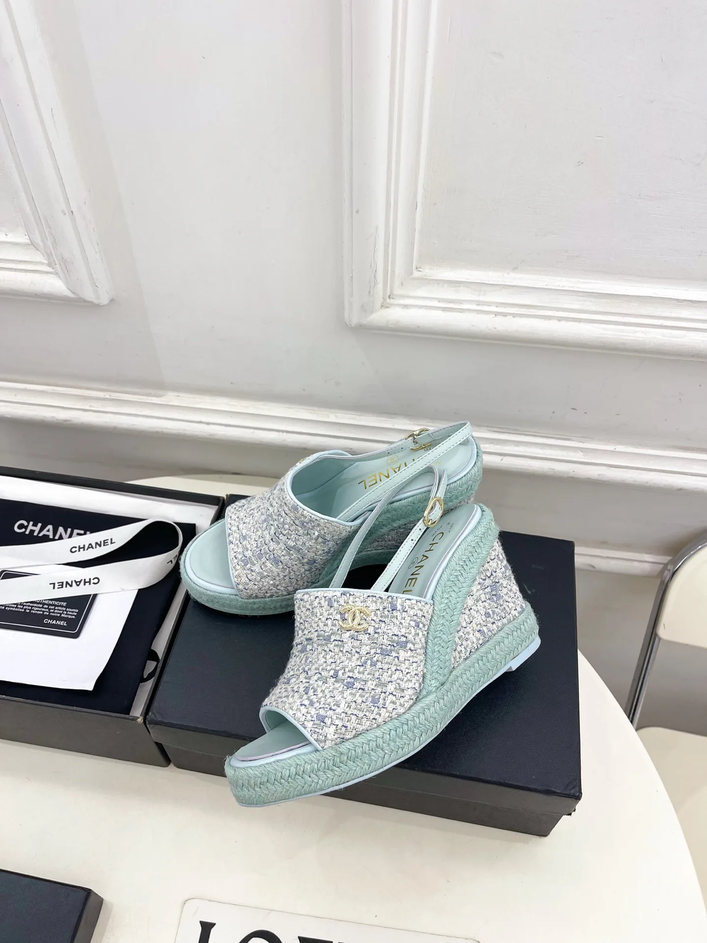Босоножки Женские Chanel 12601478