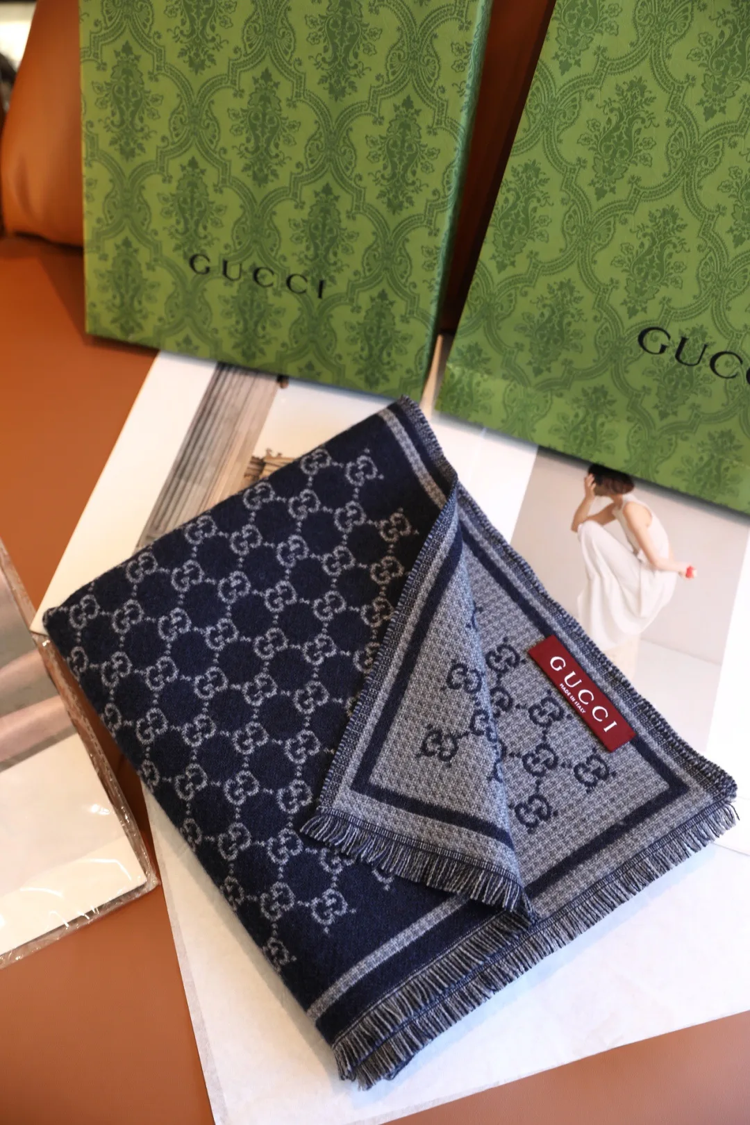 Шарфы Gucci 473281