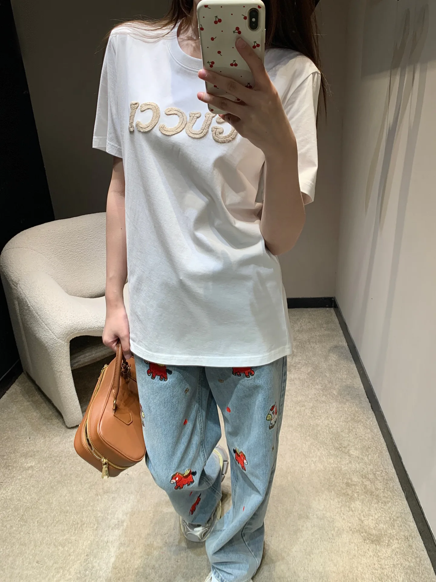 Футболки Женские Gucci 5019294