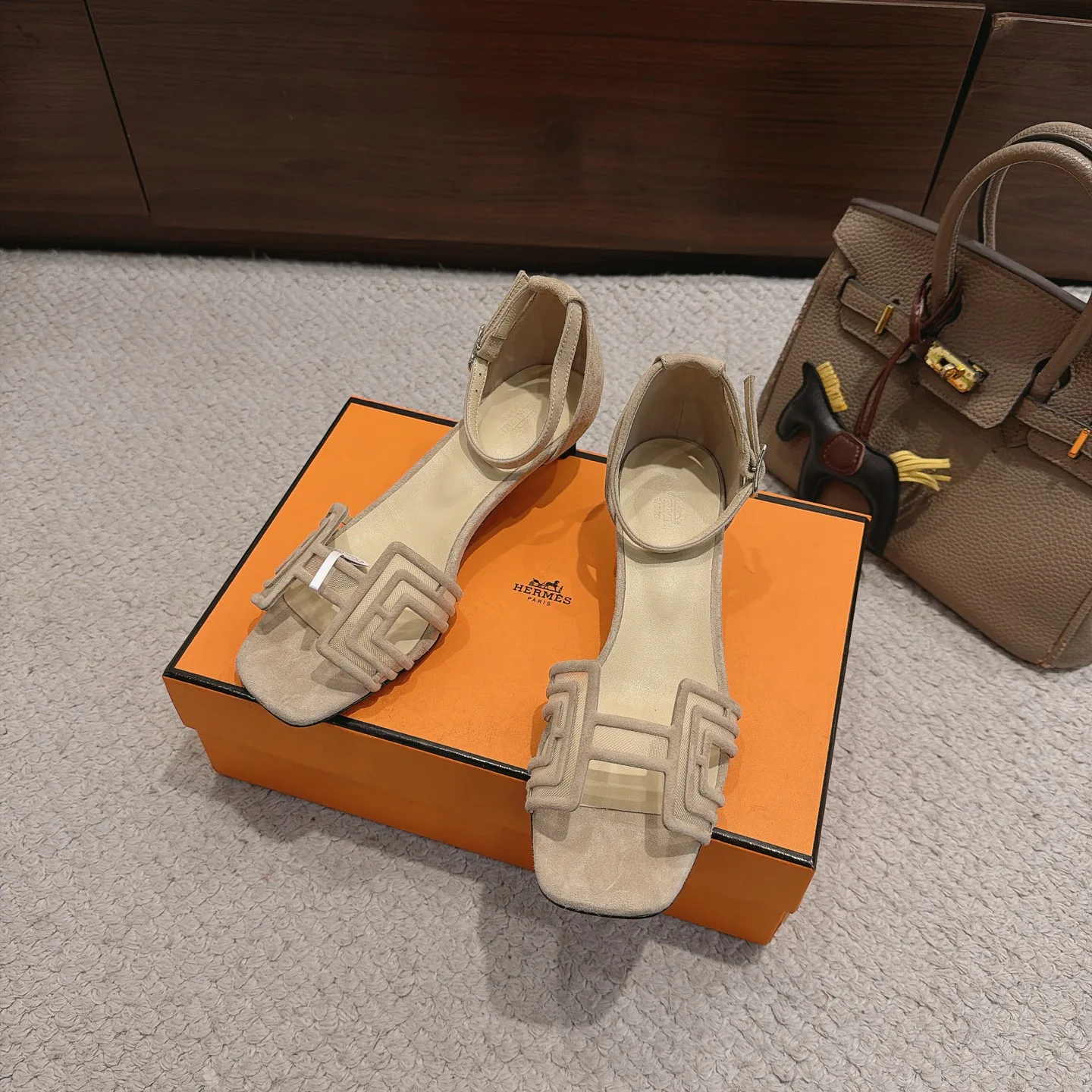 Босоножки Женские Hermes 17658145