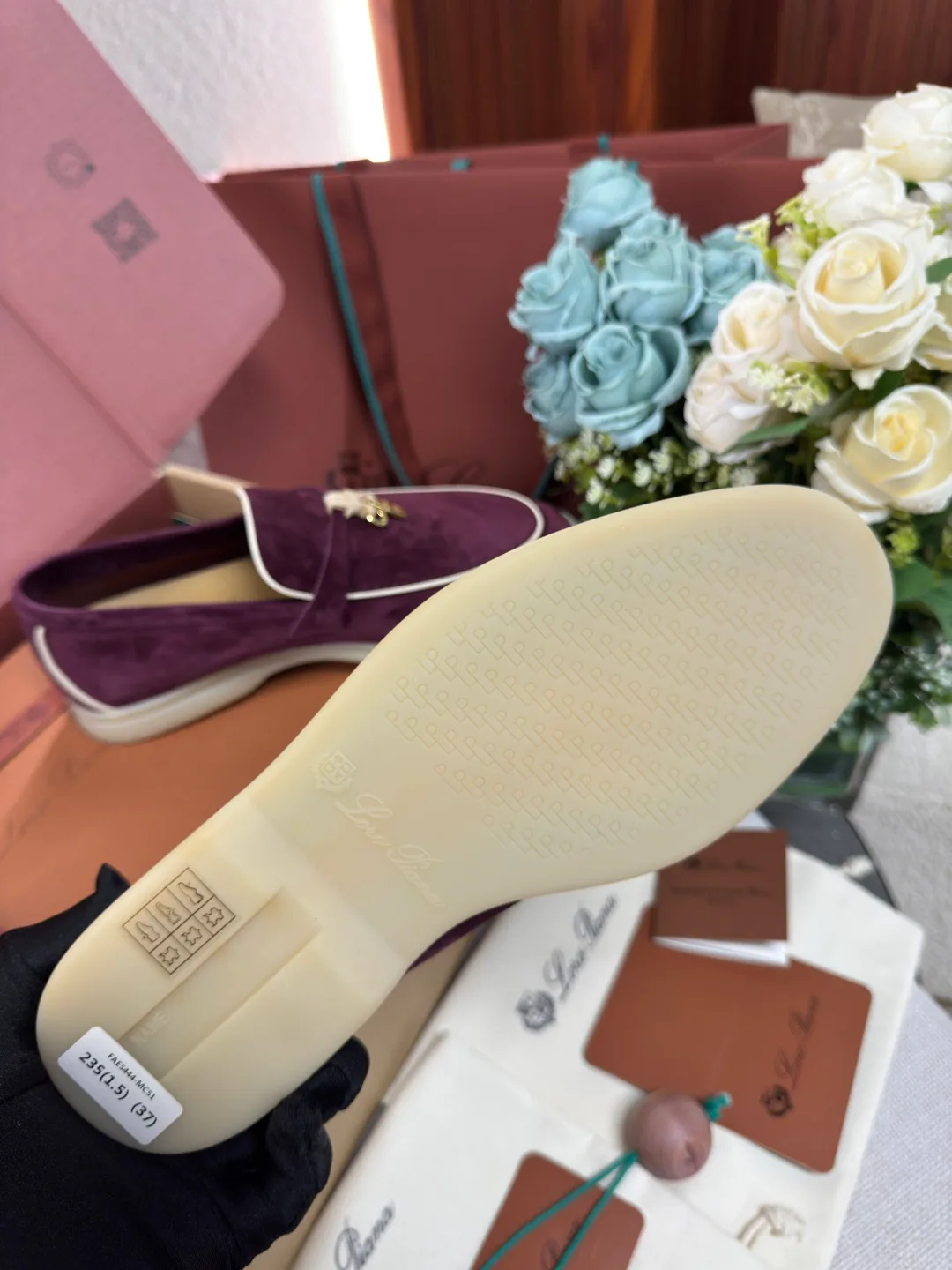 Лоферы Женские Loro Piana 22489