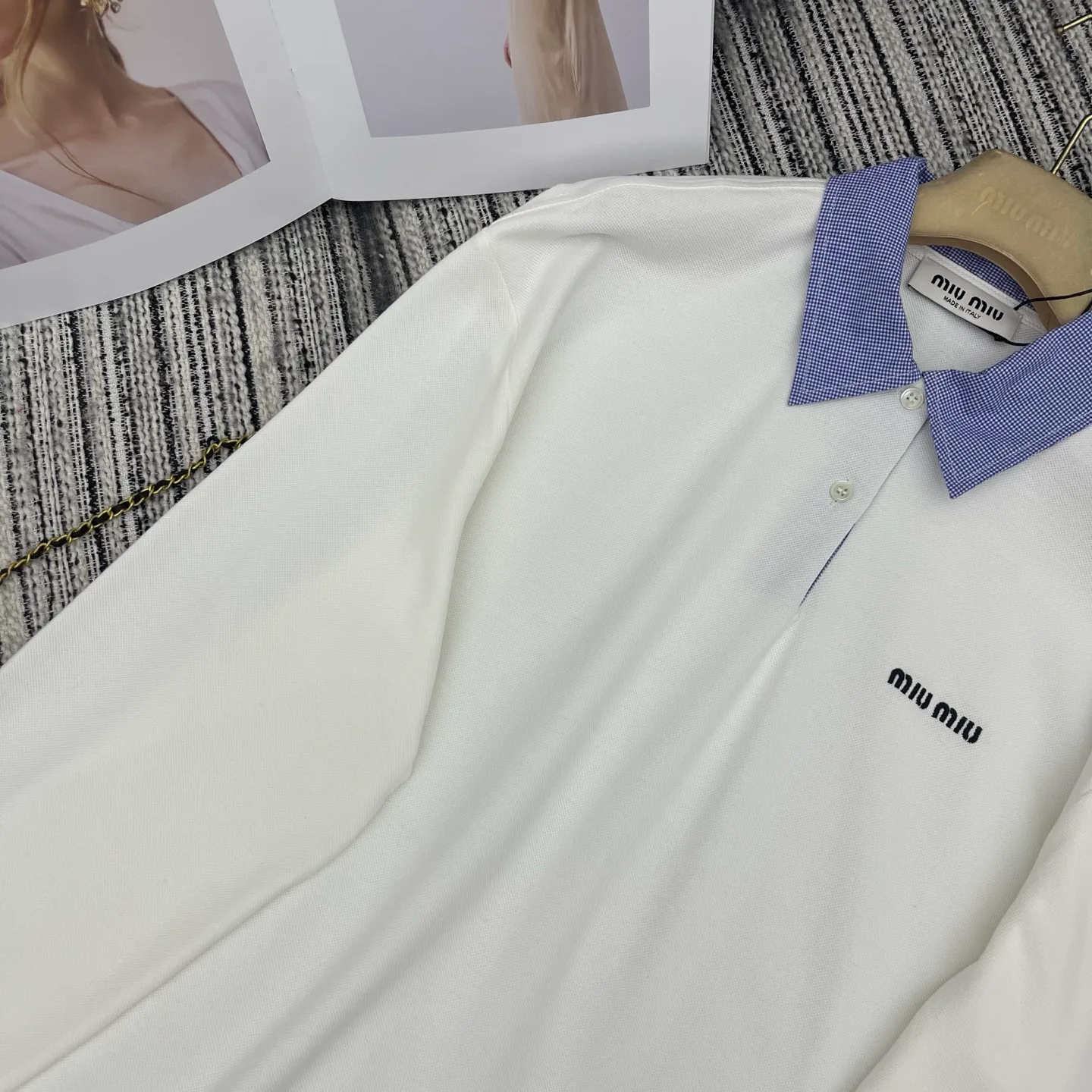 Лонгсливы Женские Miu Miu 11626863