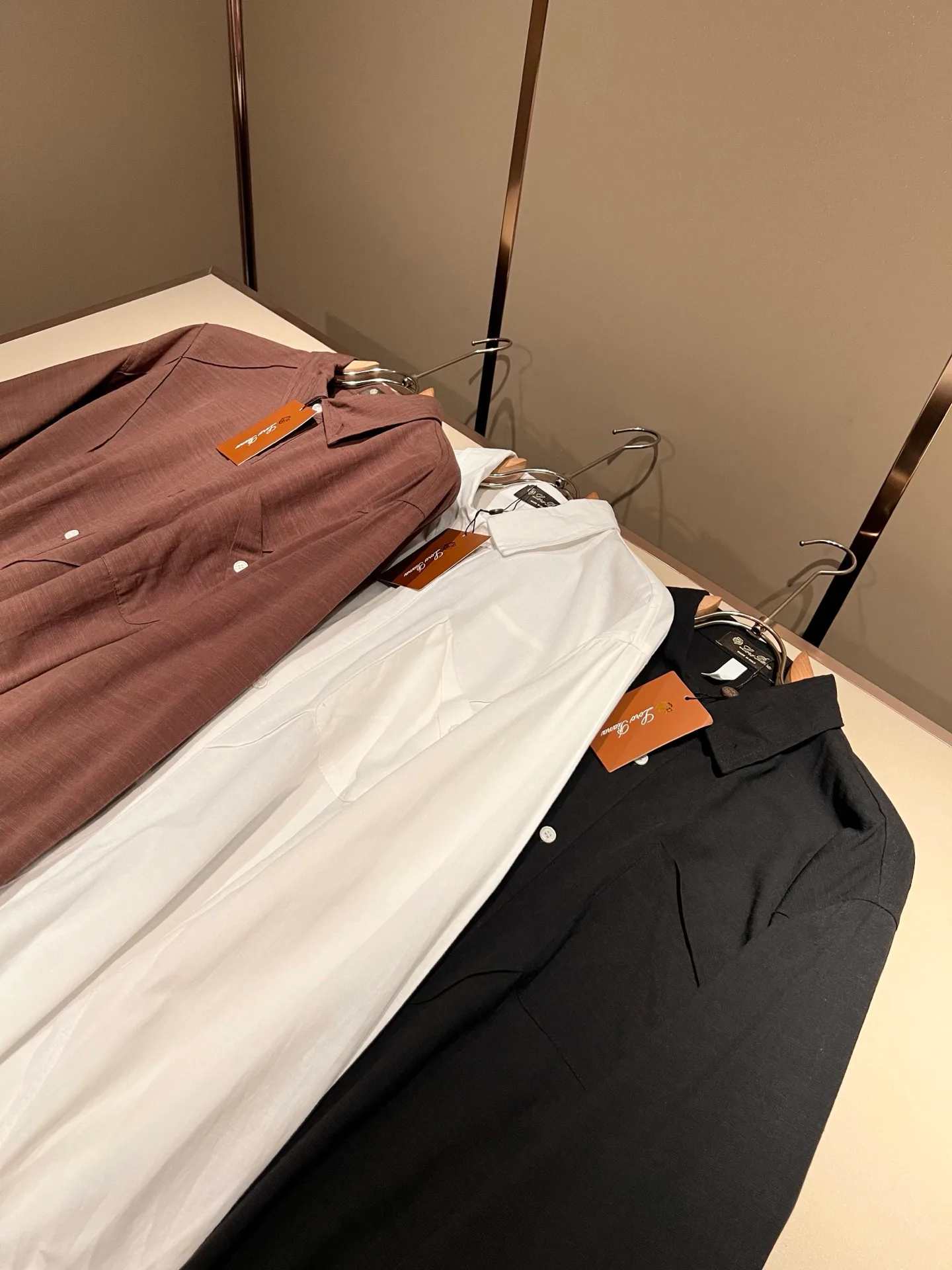 Рубашки Мужские Loro Piana 11952873