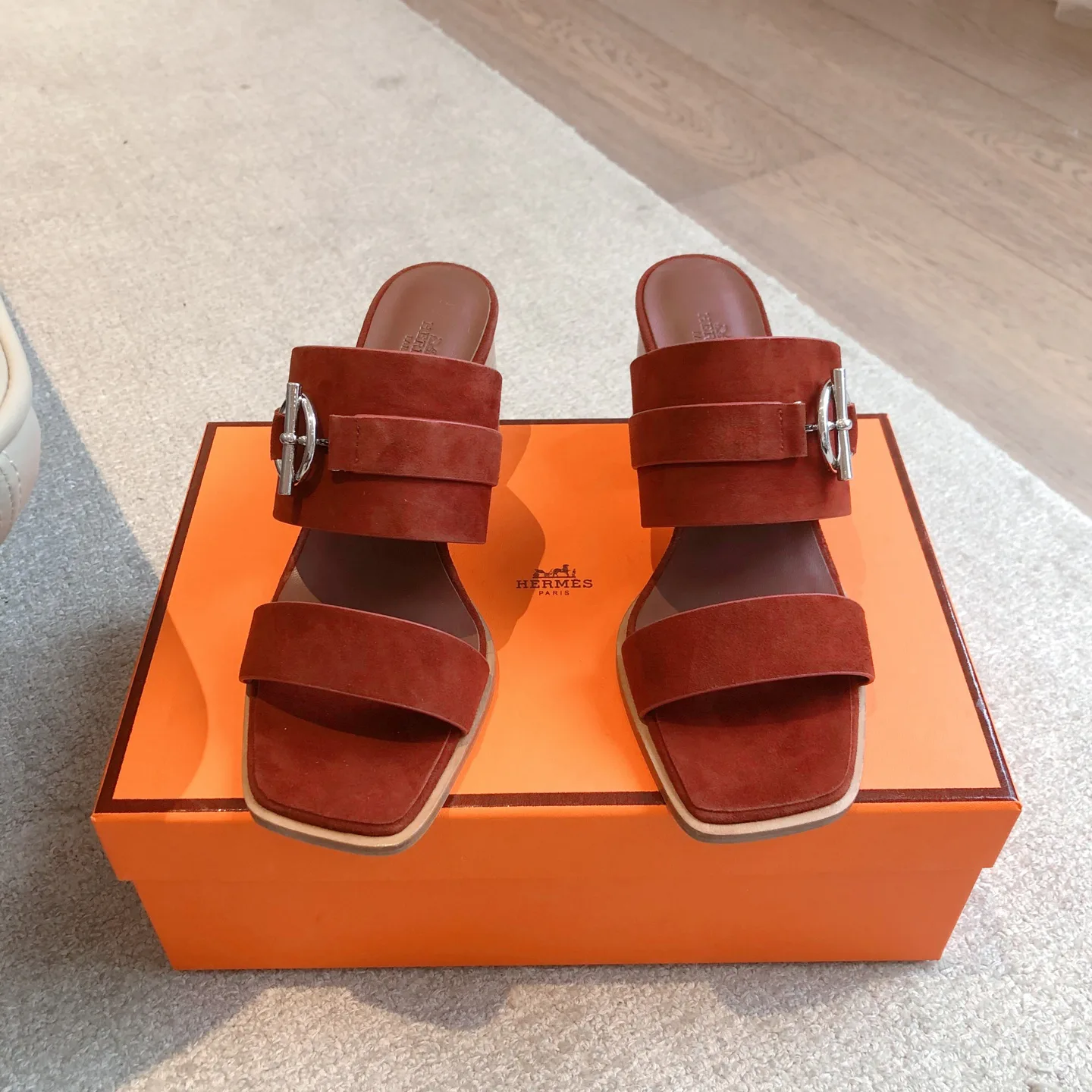 Босоножки Женские Hermes 9248