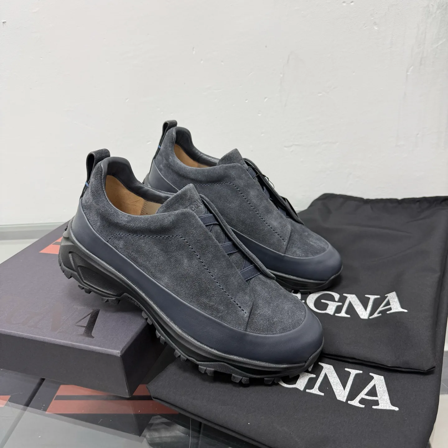 Кроссовки Мужские Zegna 13563420